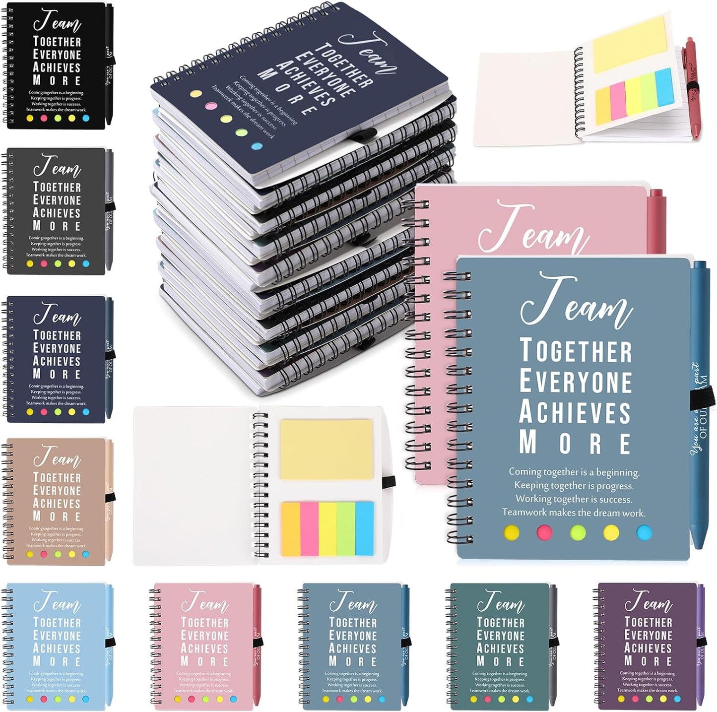 Employee Team Appreciation Gifts with Notebooks and Pens
