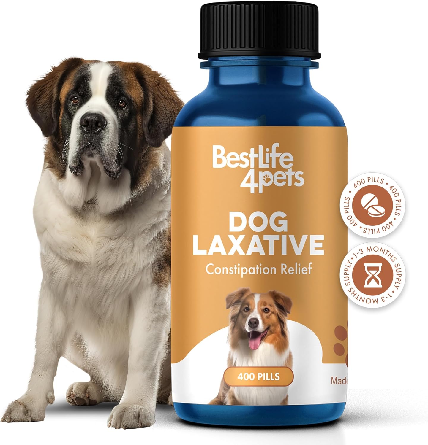 Dog Laxative Constipation Relief for Easing Bowel Movements