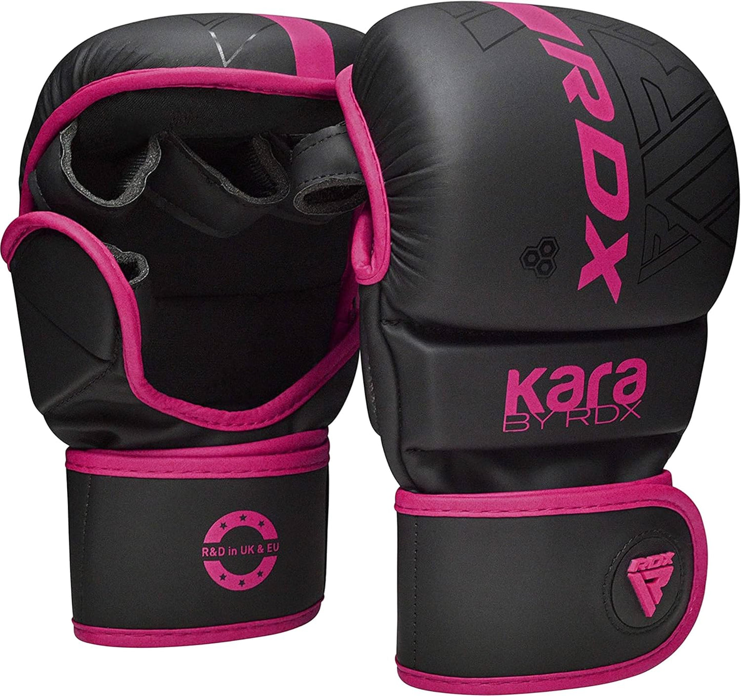 RDX MMA Gloves for Sparring and Grappling with Wrist Support