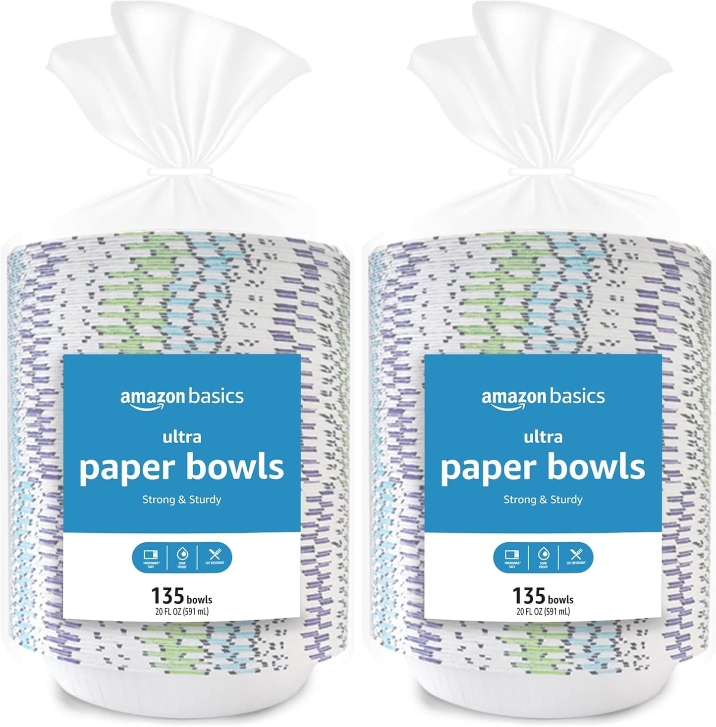 Ultra Paper Bowls 20 Oz Disposable 1080 Count for Every Occasion