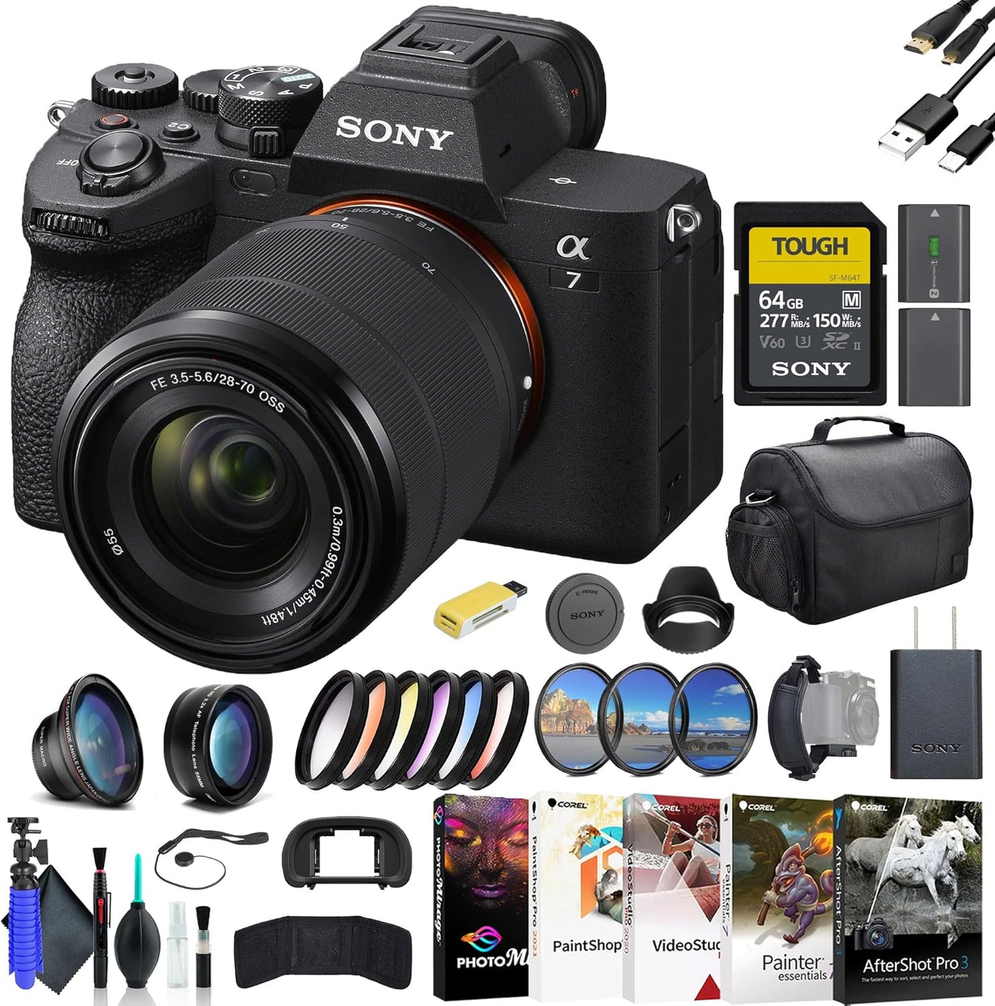 Sony a7 IV Mirrorless Camera Bundle: Capture Every Moment
