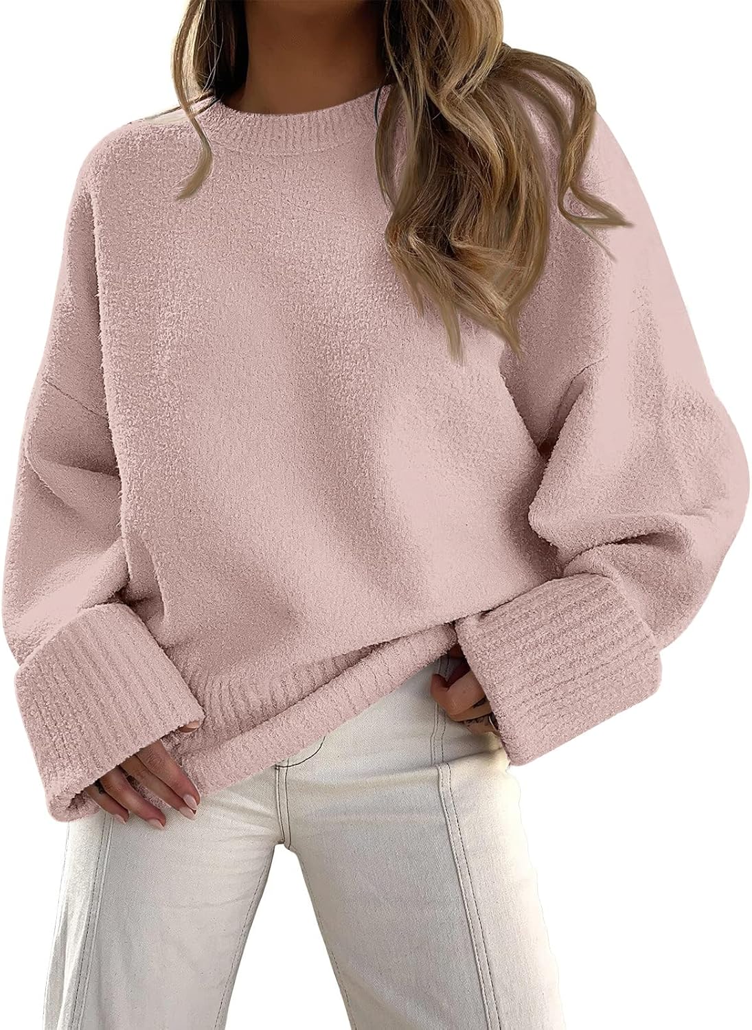 LILLUSORY Women's Oversized Sweaters for Cozy Fall Style