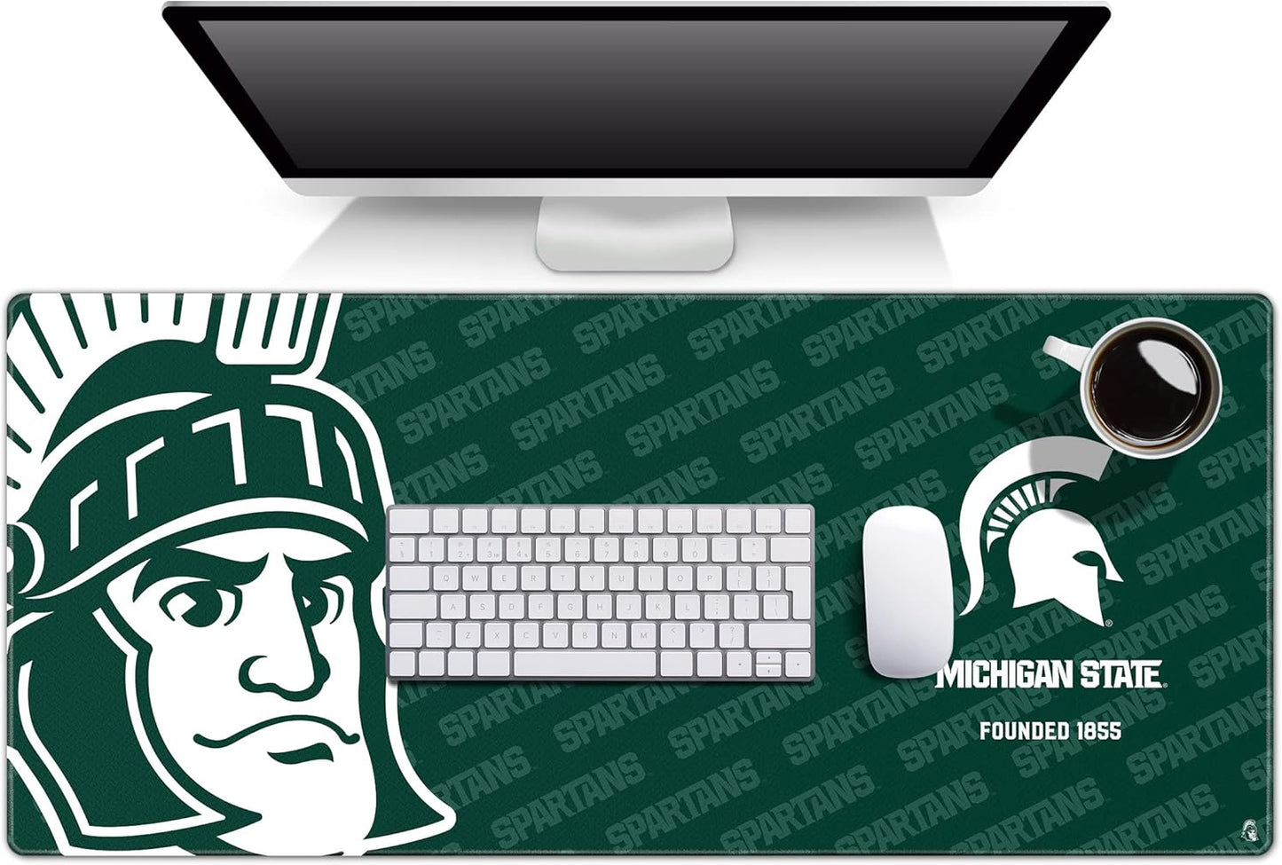 NCAA Michigan State Spartans Logo Series Desk Pad for Fans