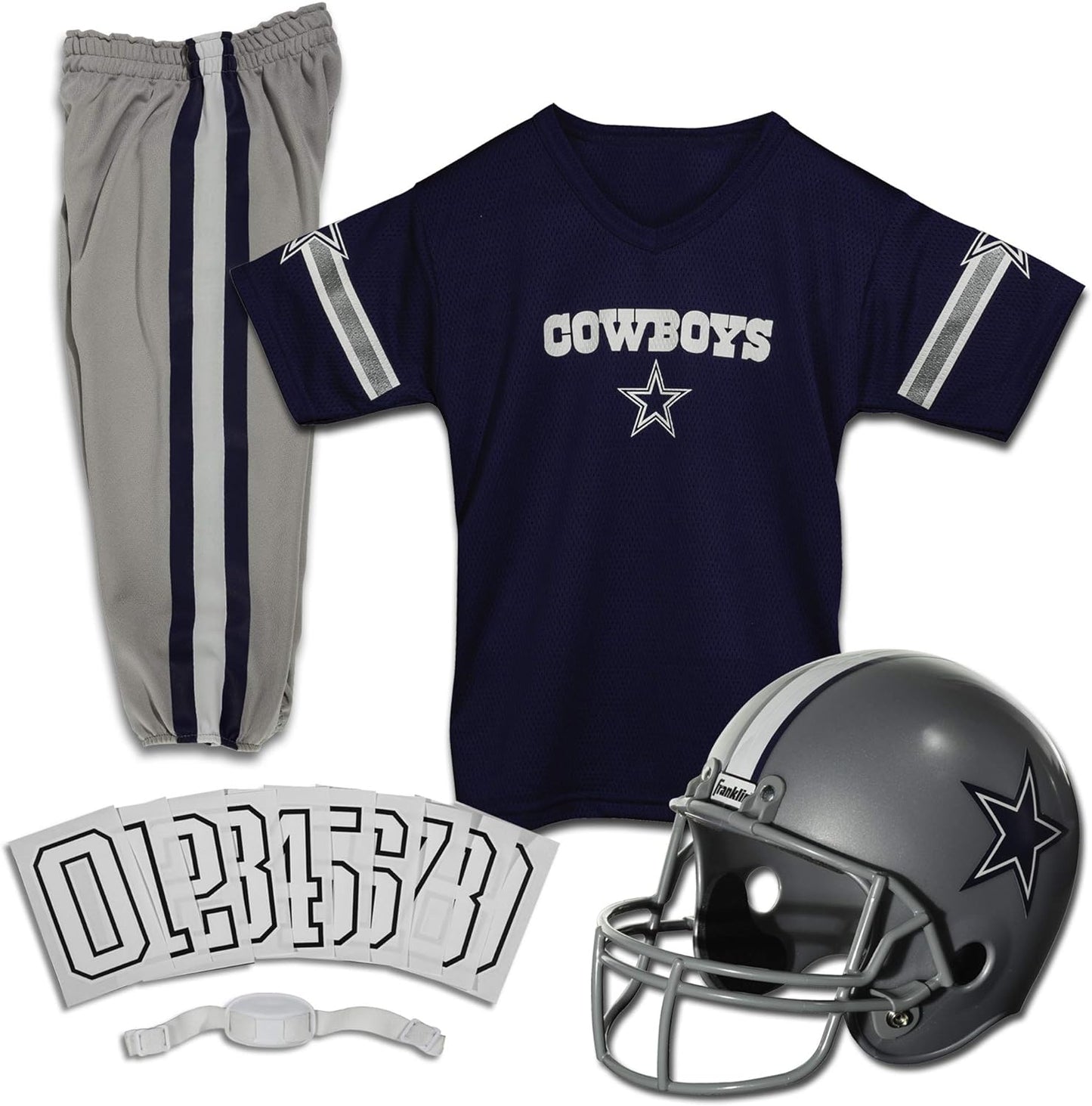 Dallas Cowboys Youth Football Uniform Set for Boys & Girls