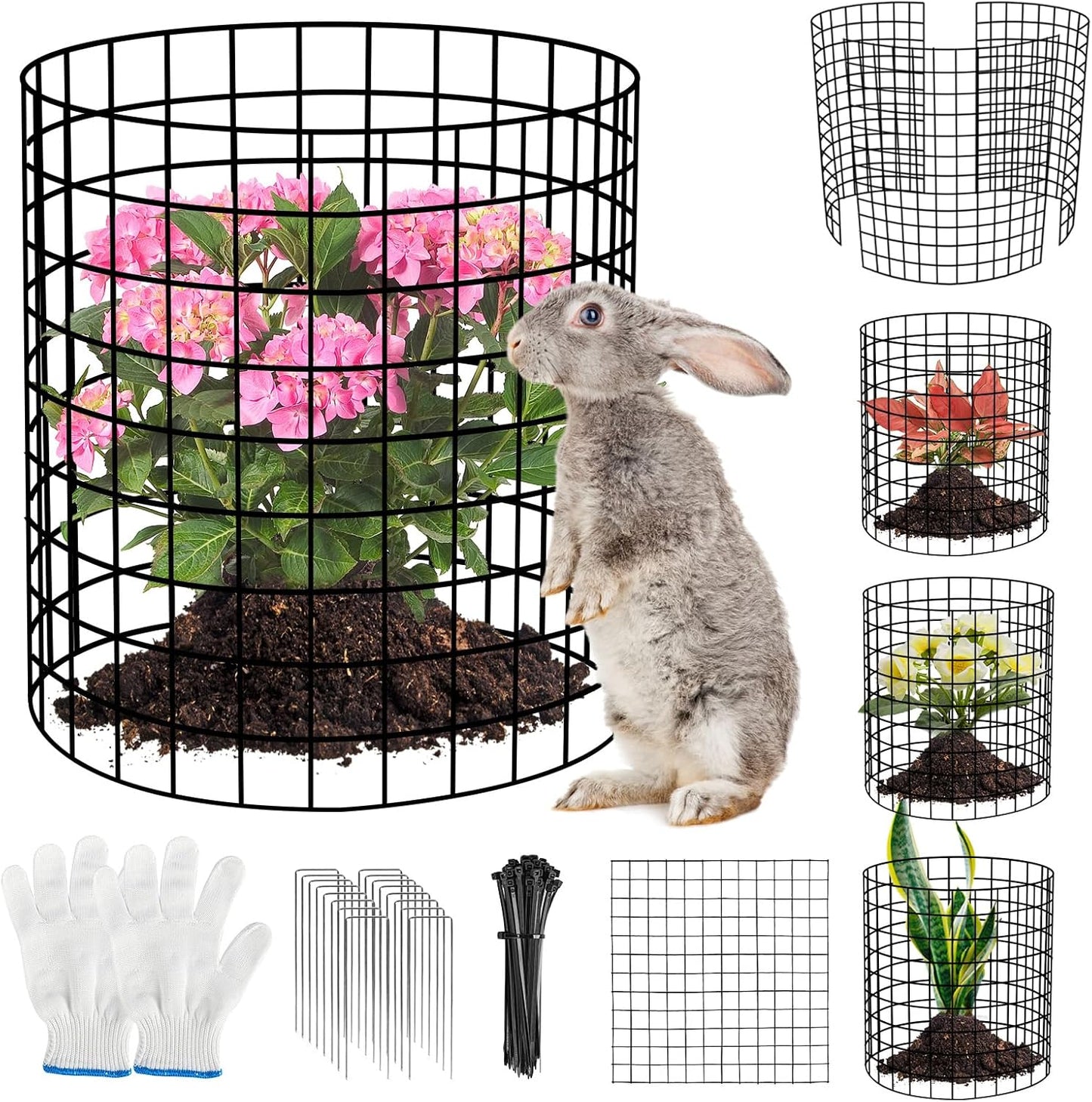 10 Pack Plant Protector for Outdoor Garden Flower Vegetable
