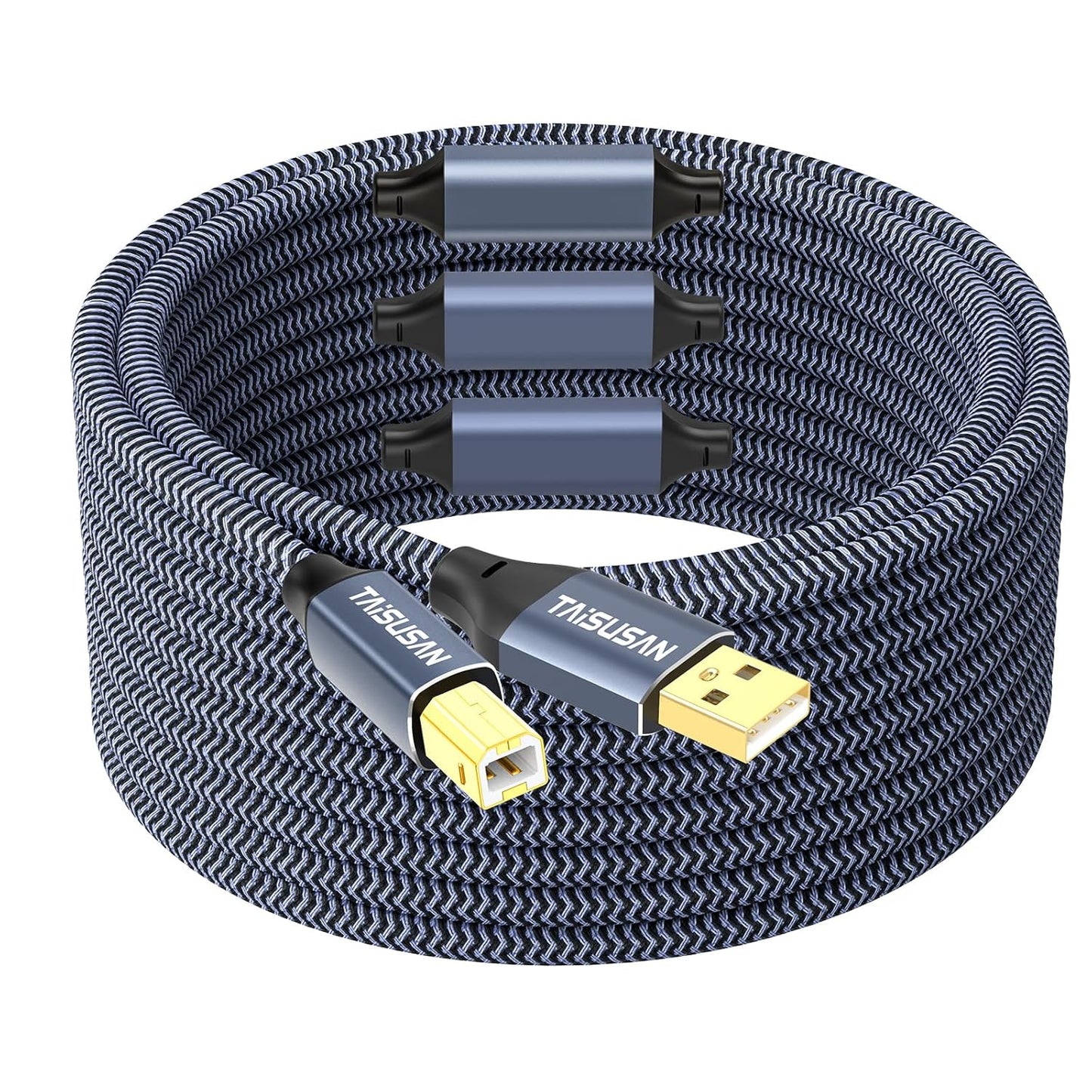 100ft USB 2.0 Printer Cable for Efficient Printing Solutions