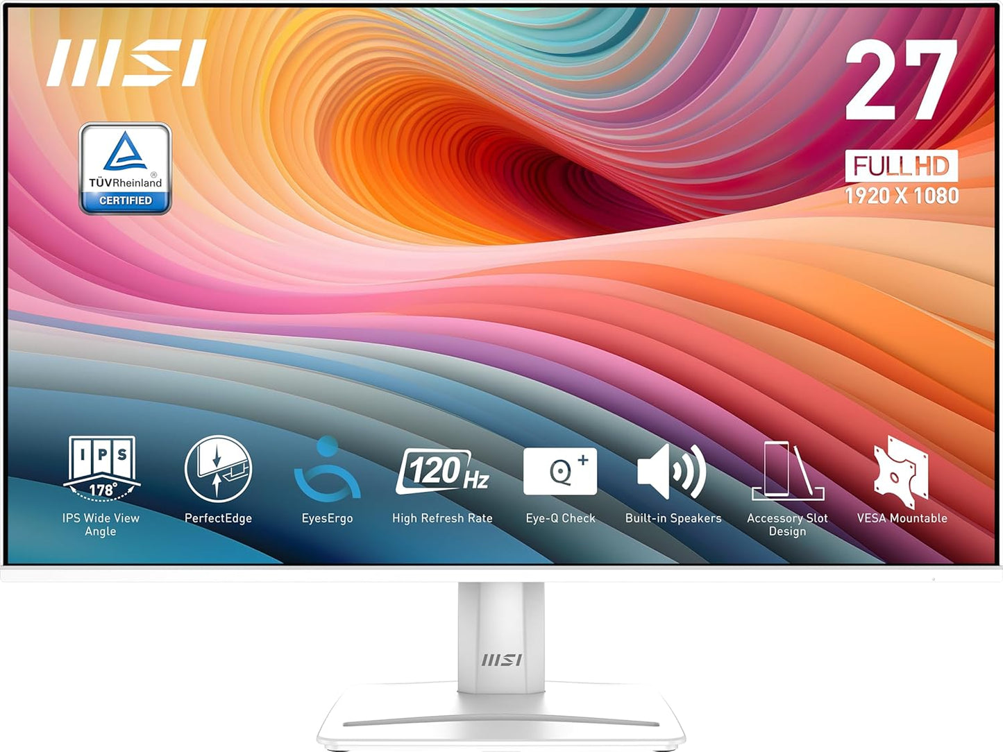 MSI 27 120Hz FHD Gaming Monitor, Free-Sync, 1ms Response Time