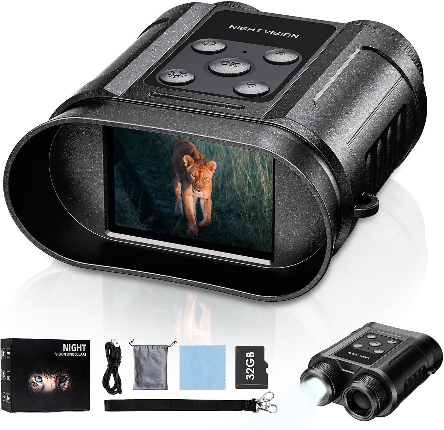 Tizycod Night Vision Goggles for Wildlife Watching & More