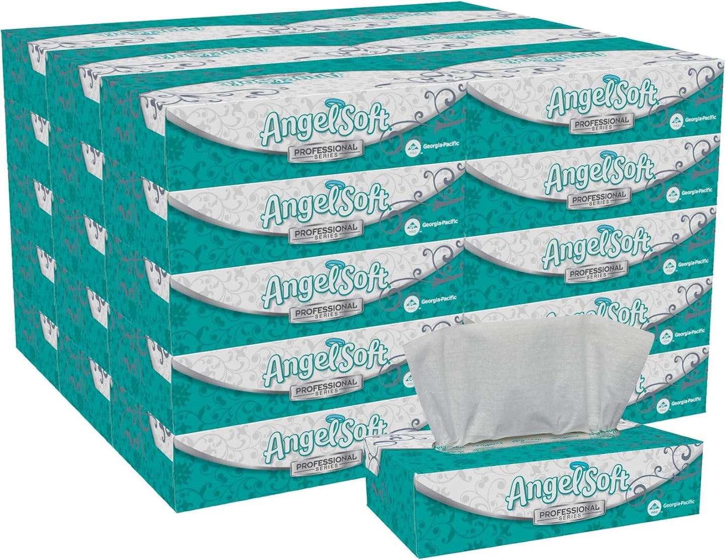 Georgia-Pacific Angel Soft Professional Series 2-Ply Facial Tissue