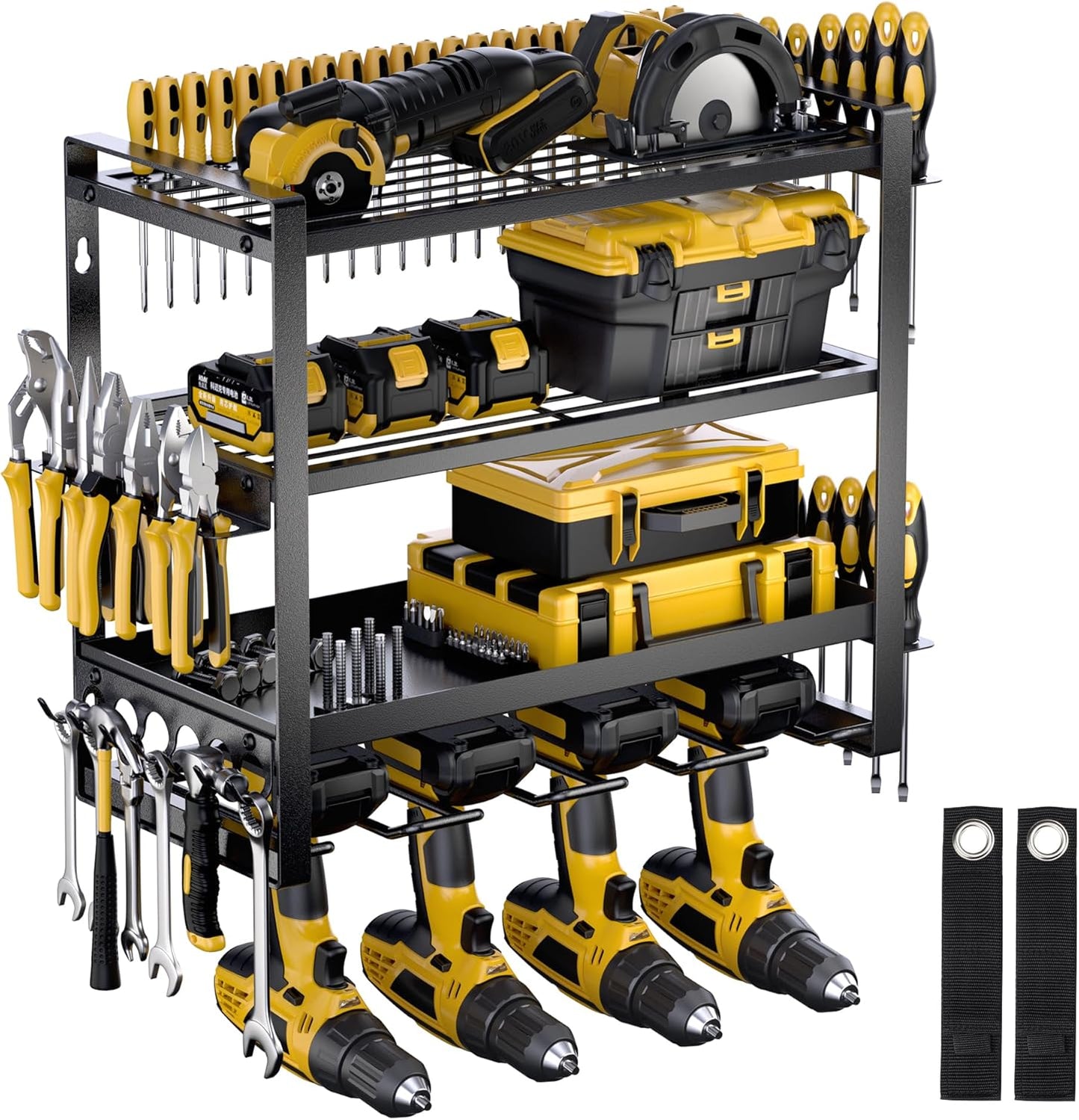 4-Layer Heavy Duty Power Tool Organizer