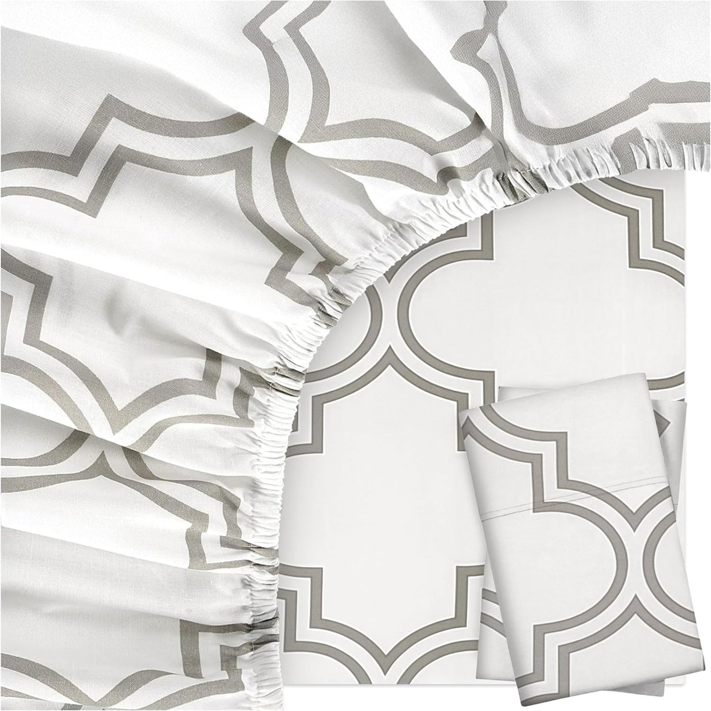 Organic Cotton Full Fitted Sheet Set for Ultimate Comfort