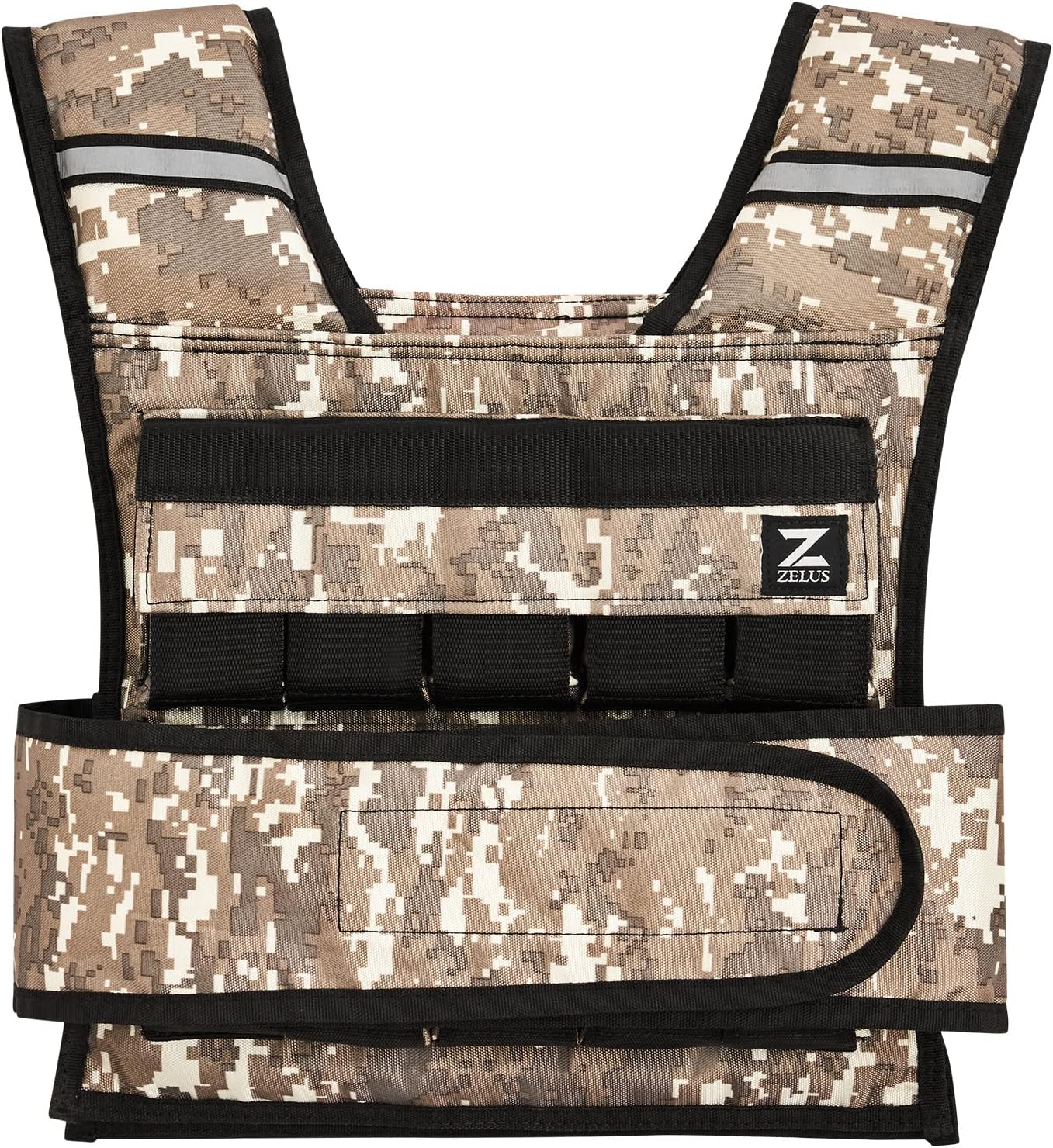 ZELUS Adjustable Weight Vest for Home Workouts and Cardio