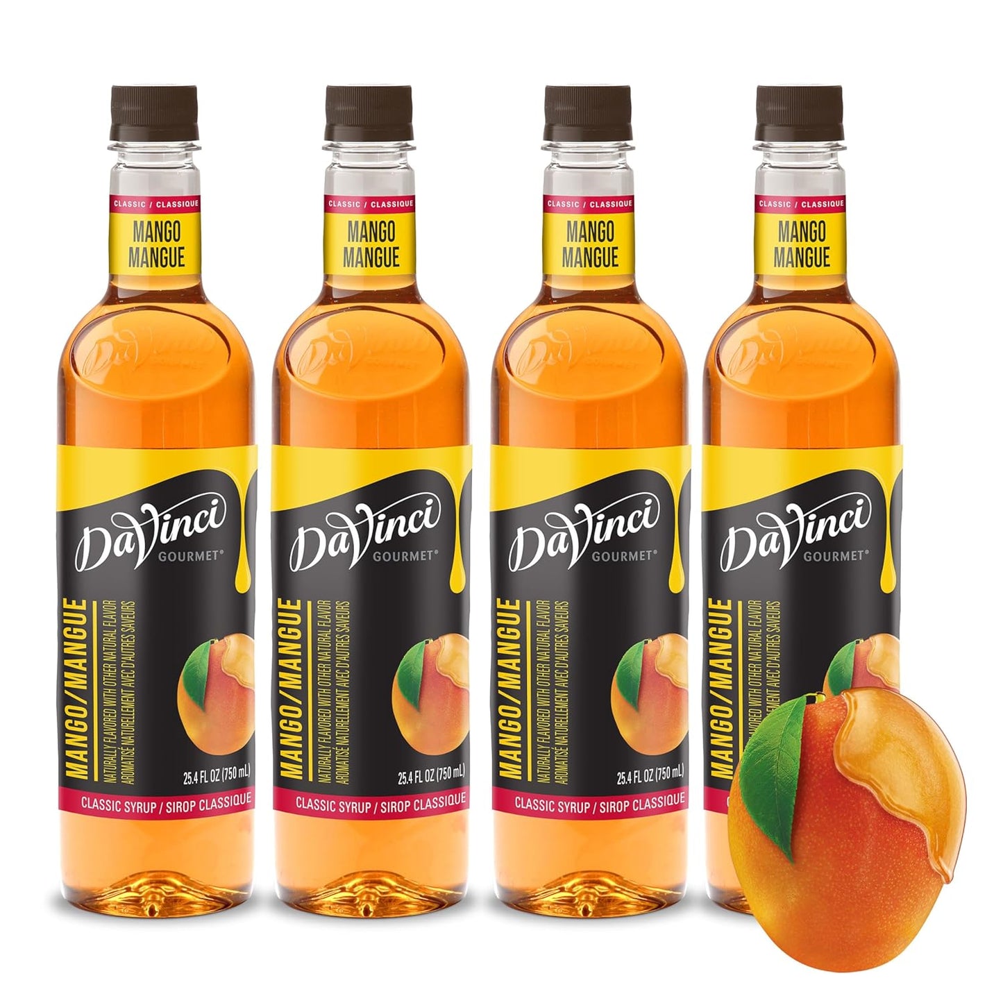 DaVinci Gourmet Classic Mango Syrup for Delicious Beverages