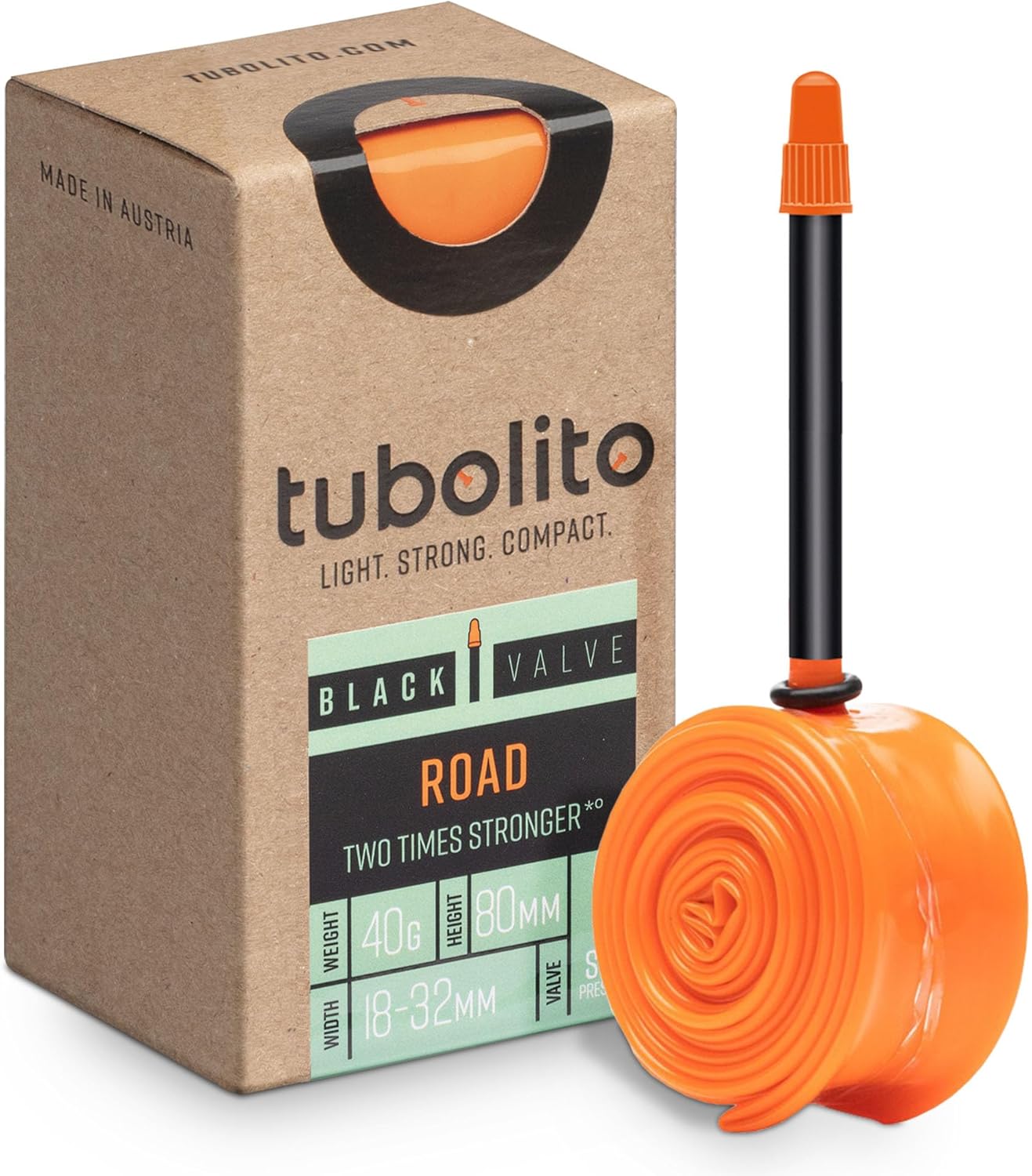 Tubolito Road 700C Tube - Light, Strong, Compact & Durable
