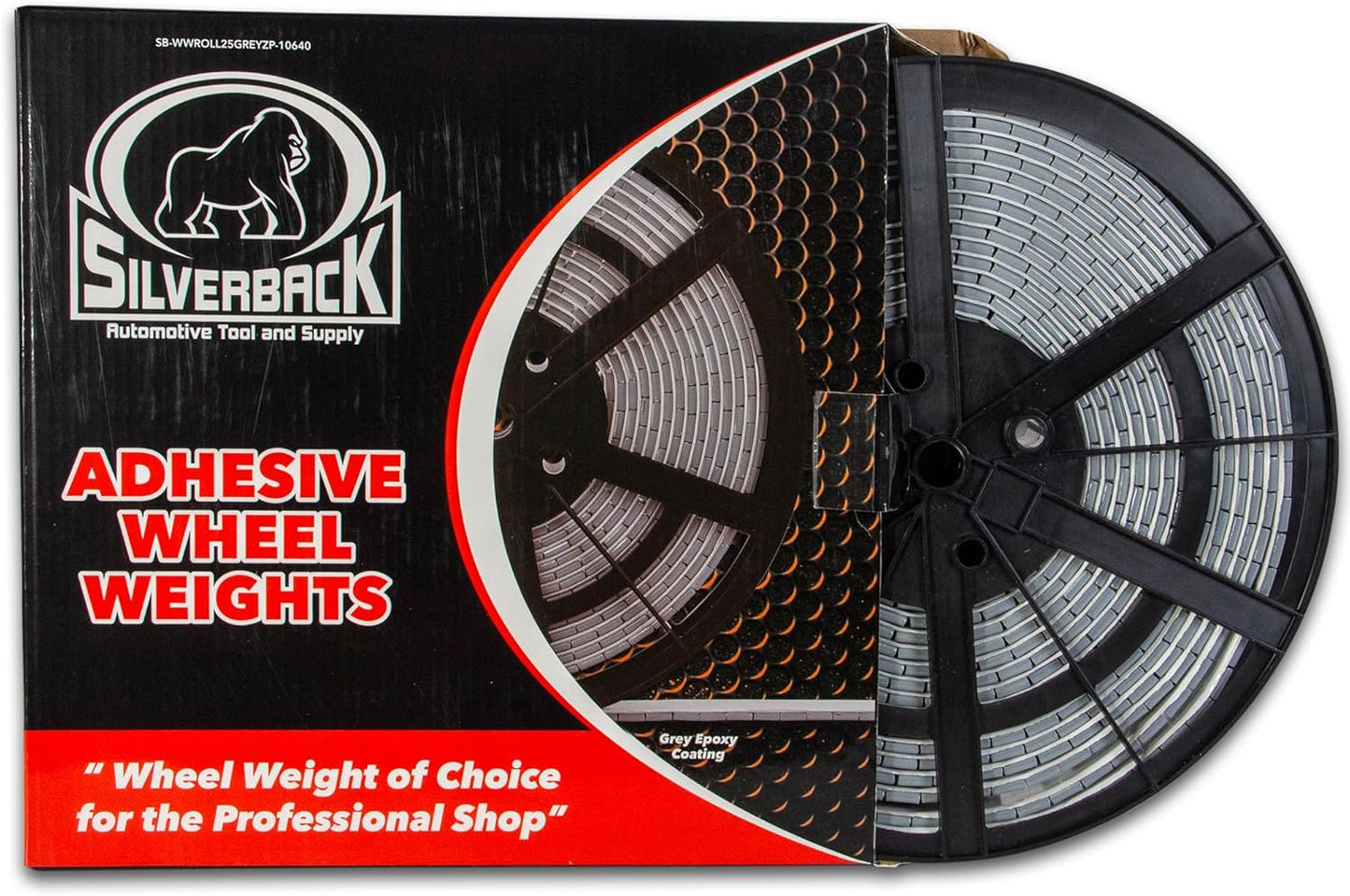 Silverback 1/4oz Grey Steel Adhesive Tape Wheel Weights Review