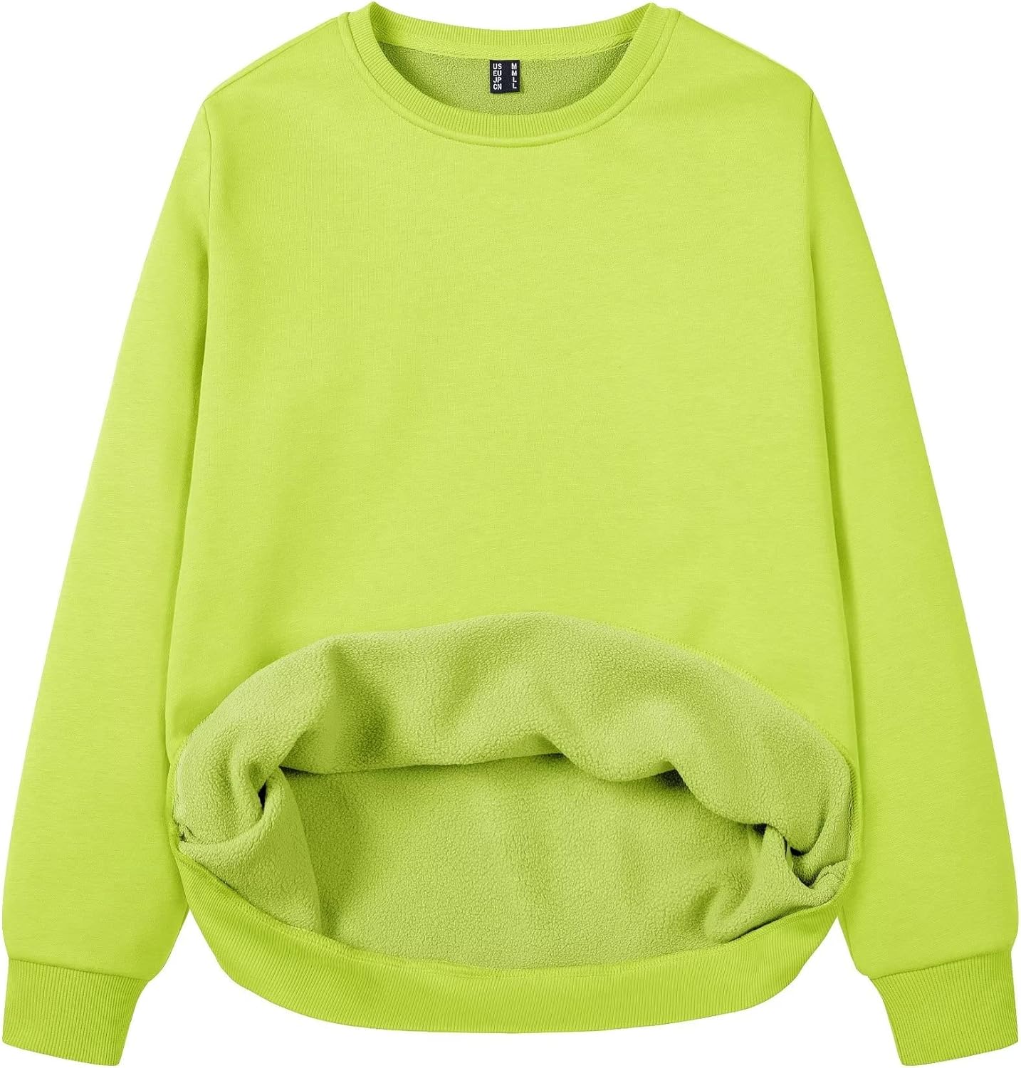 MAGCOMSEN Women's Fleece Lined Sweatshirt for Cozy Comfort