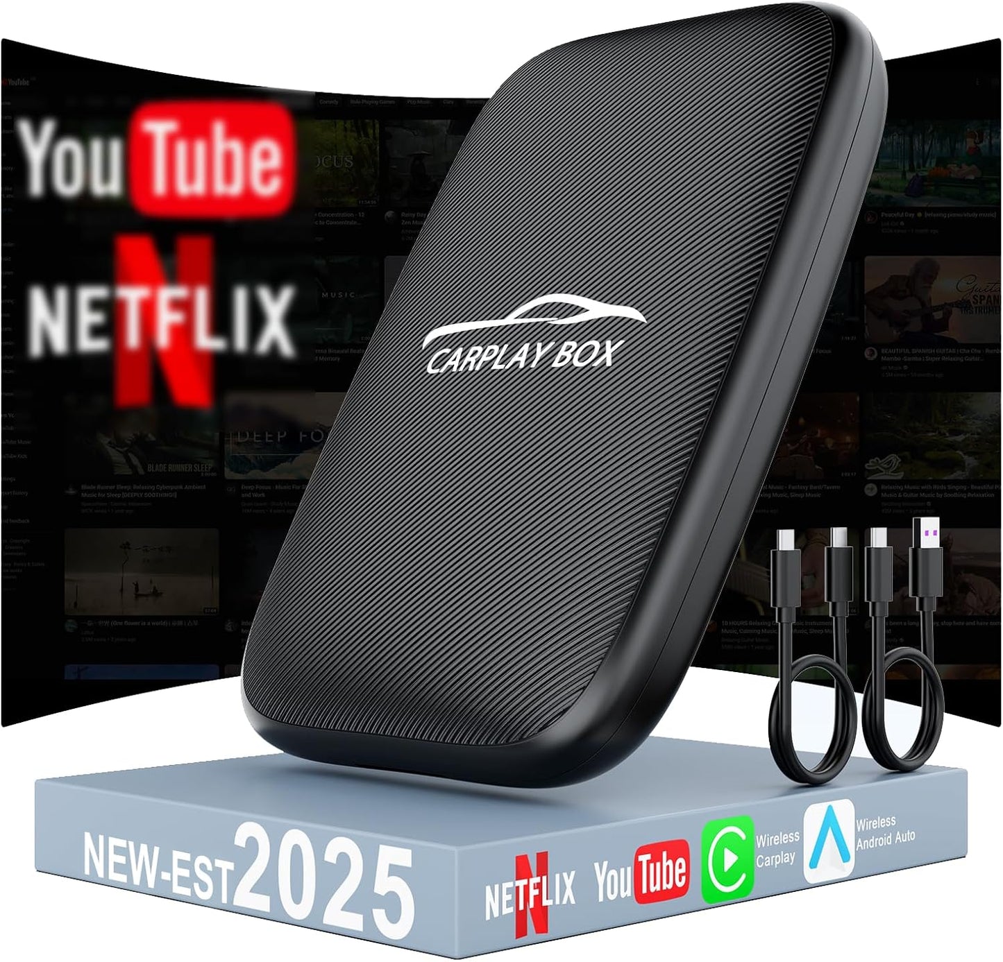 Ultimate CarPlay Adapter: Wireless & Video Streaming