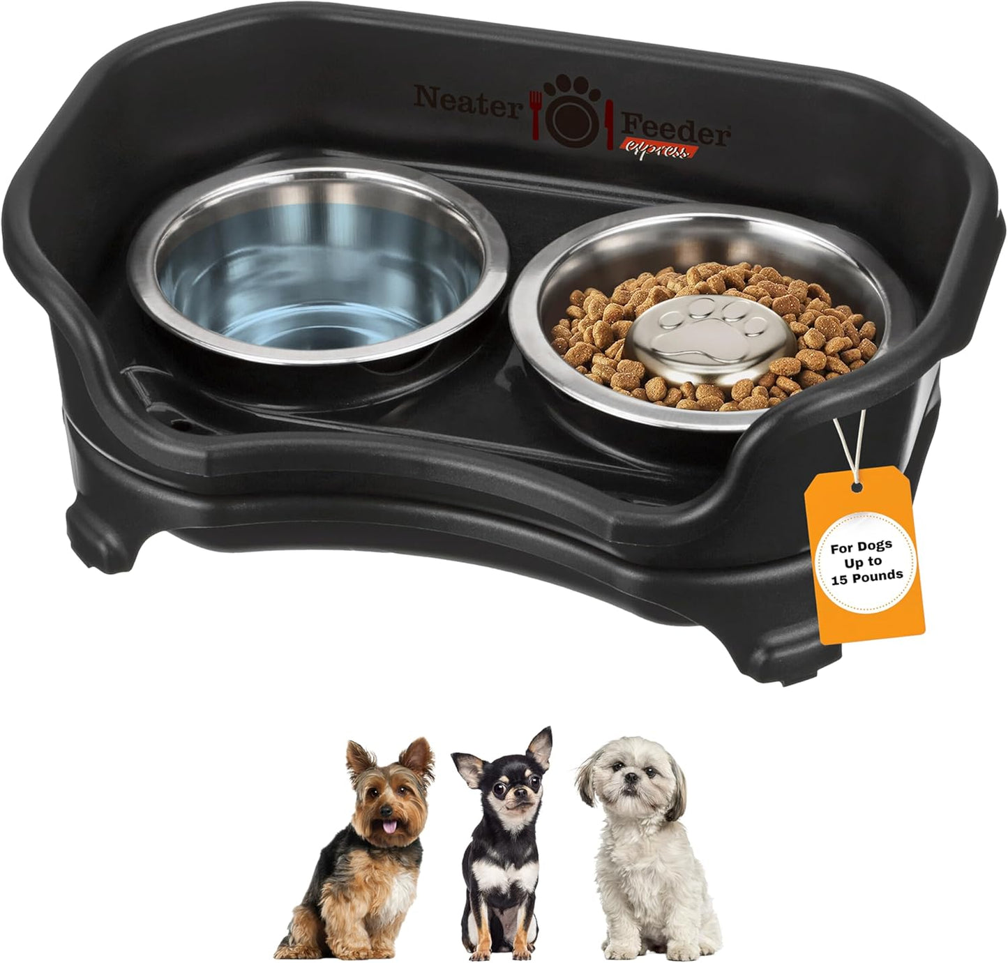 Neater Feeder Express Elevated Dog Bowls for Small Breeds