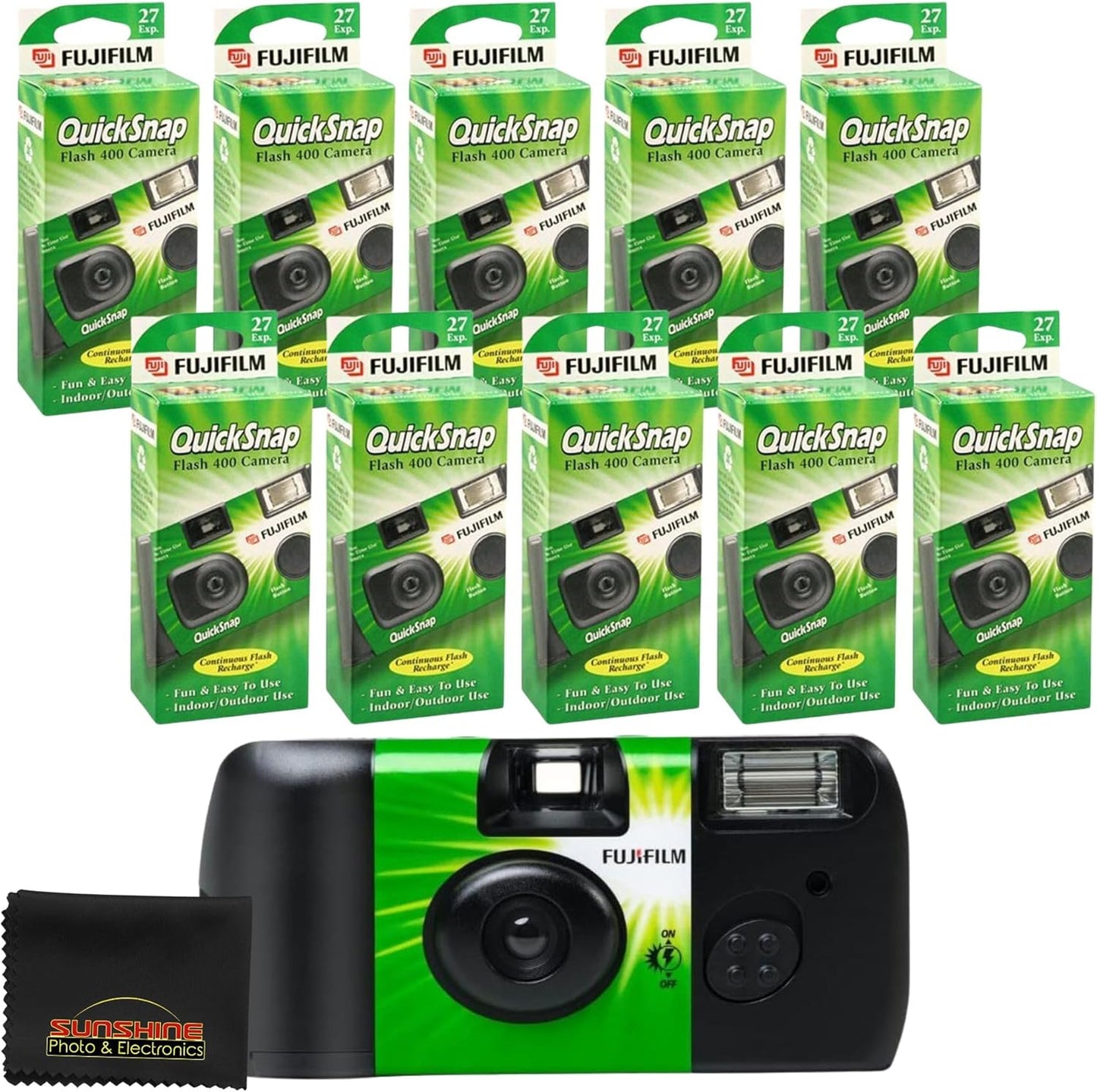 Fujifilm QuickSnap Flash 400 Disposable Camera for Every Occasion