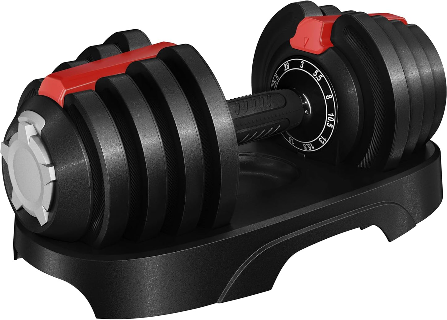 Yaheetech Adjustable Dumbbell Set for Home Gym Strength Training