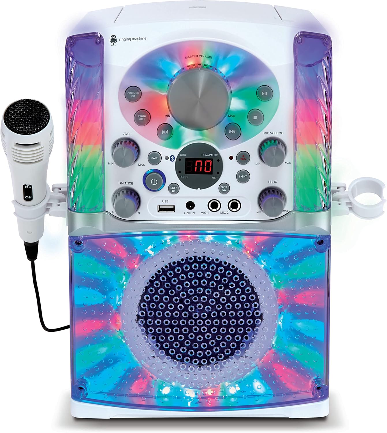 Portable Bluetooth Karaoke Machine - SML625BTWD