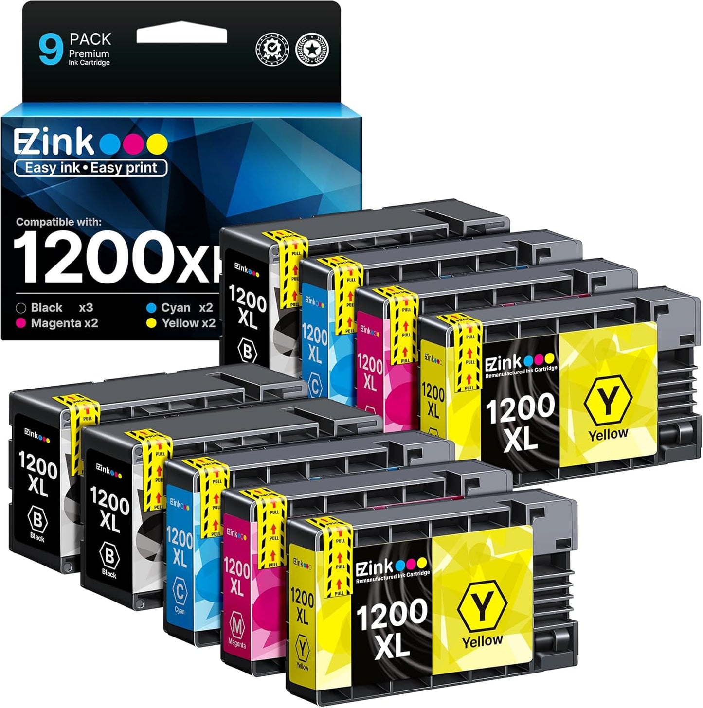 E-Z Ink Compatible Ink Cartridge Replacement for Canon PGI-1200XL