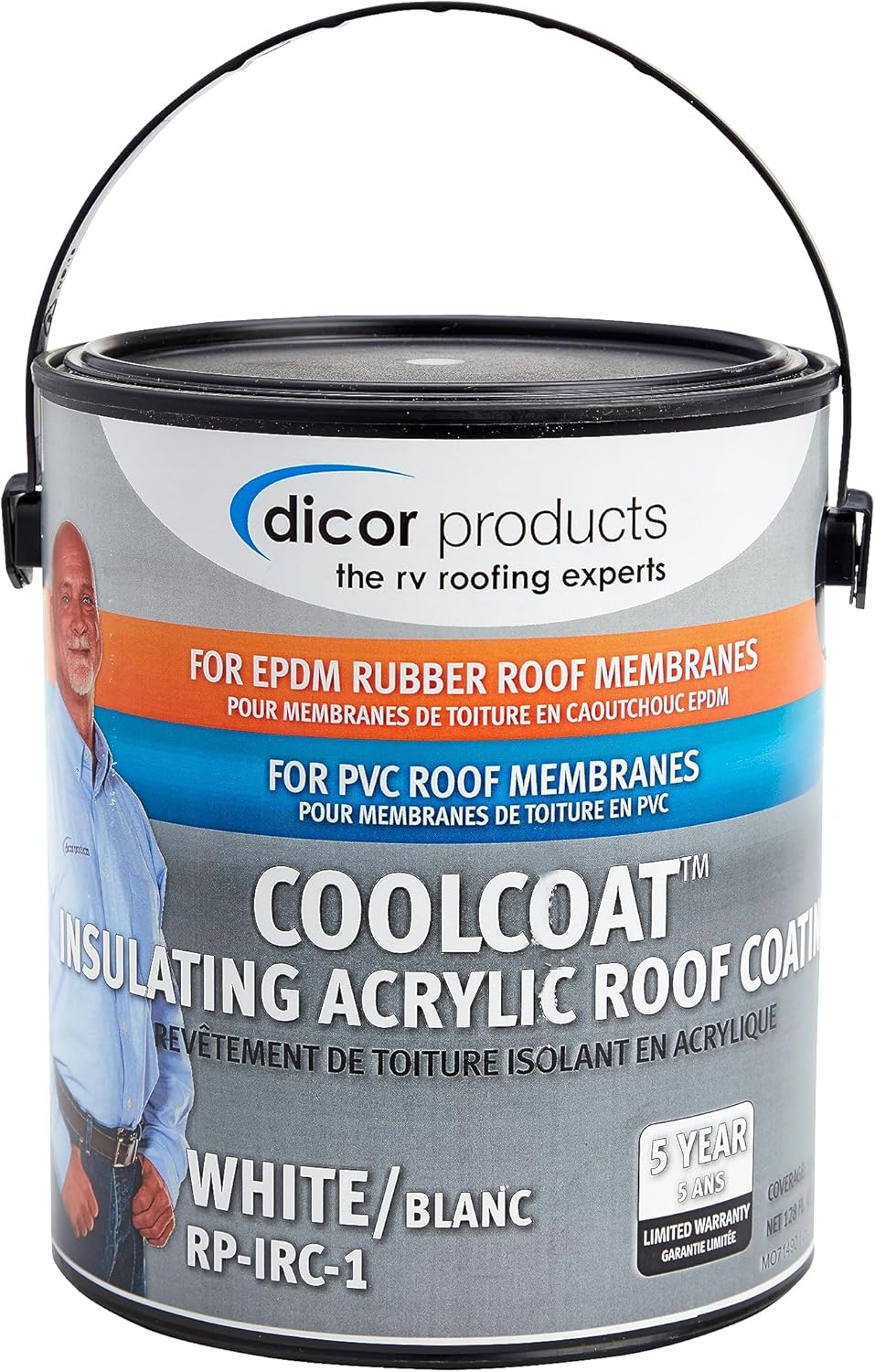 Dicor CoolCoat Roof Coating - High-Performance White Formula