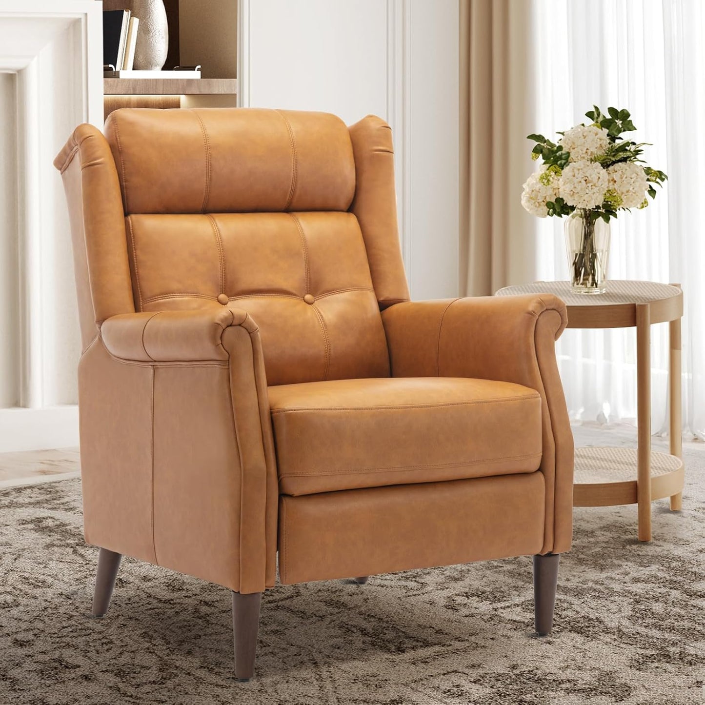 COLAMY Pushback Recliner: Luxe Comfort & Style