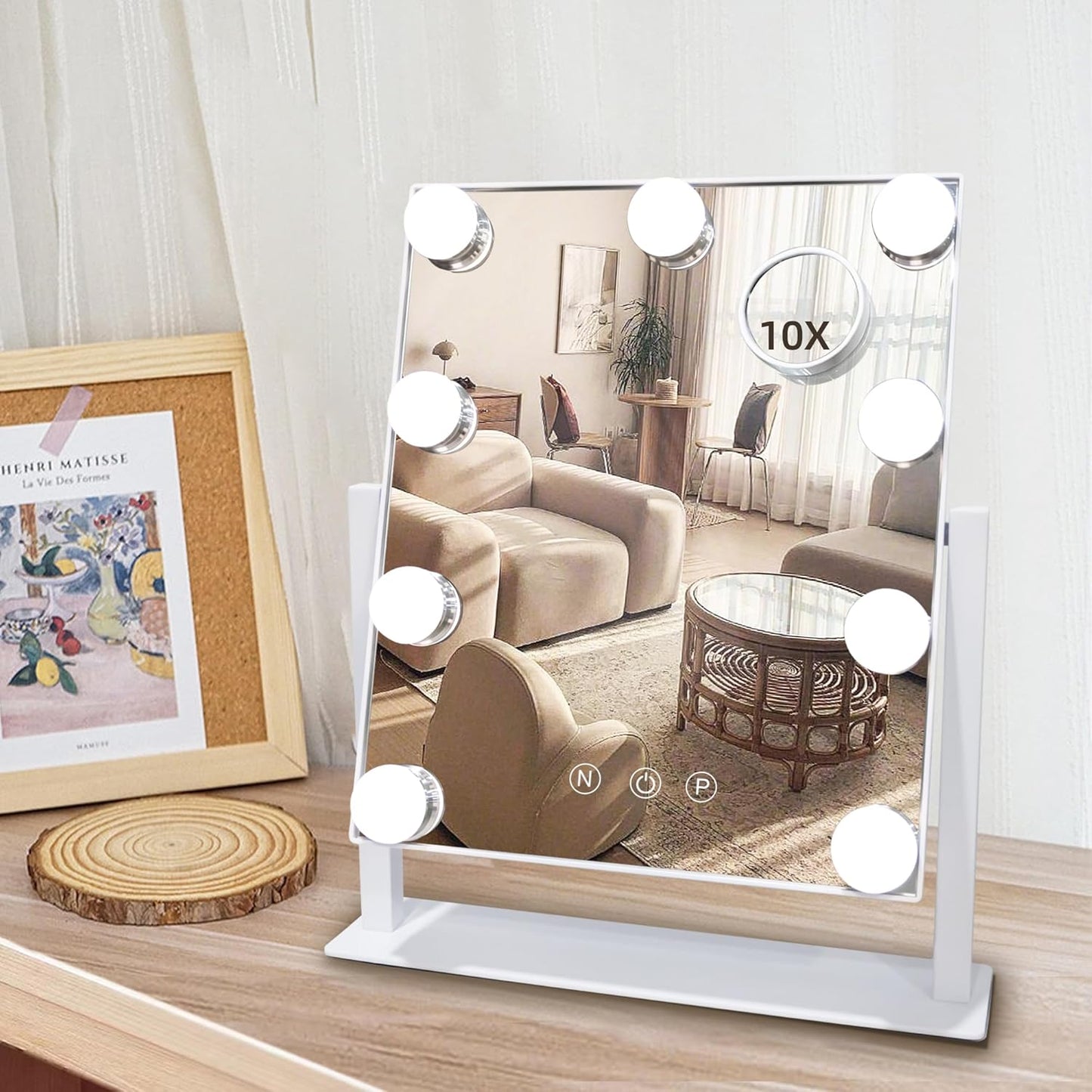 Hollywood Vanity Mirror with Lights for Perfect Makeup