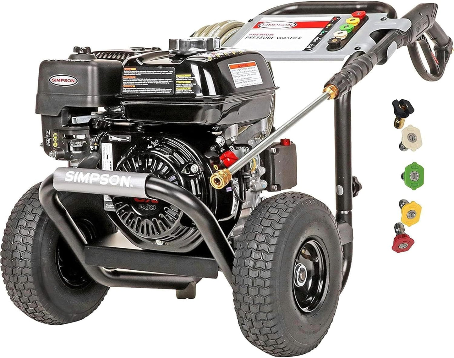 Powerful SIMPSON Cleaning PS3228 Gas Pressure Washer for Pros