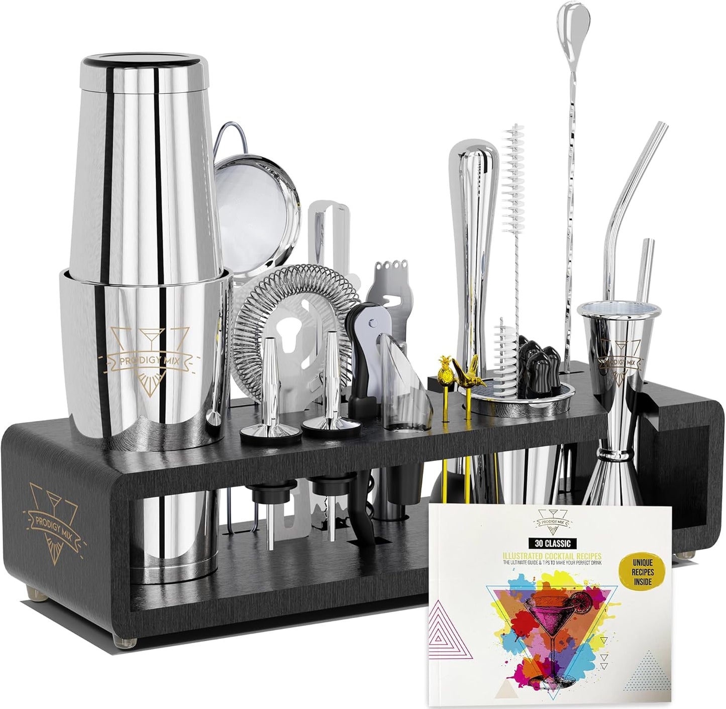 Indestructible Elite Bartender Kit for Perfect Cocktails