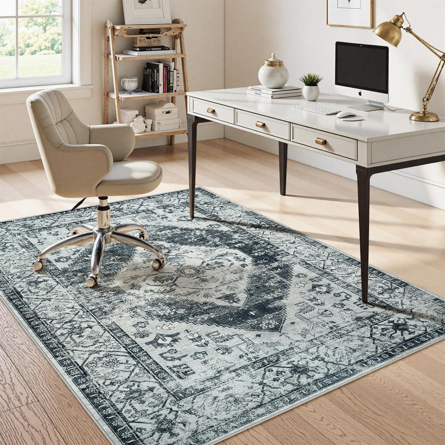 Anidaroel Chair Mat: Protects Floors in Style
