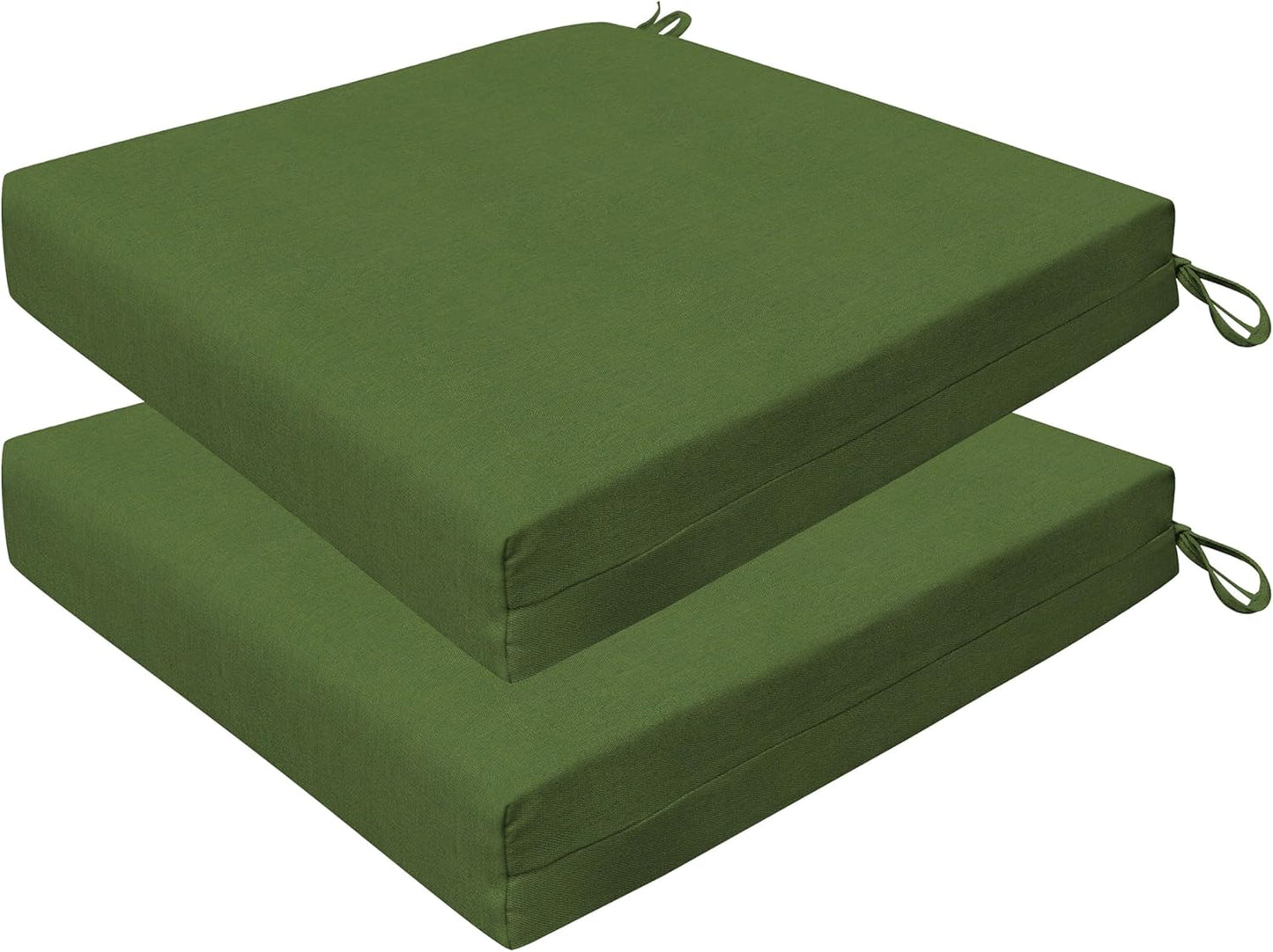 Honeycomb Outdoor Set of 2 Seat Pads for Patio Furniture