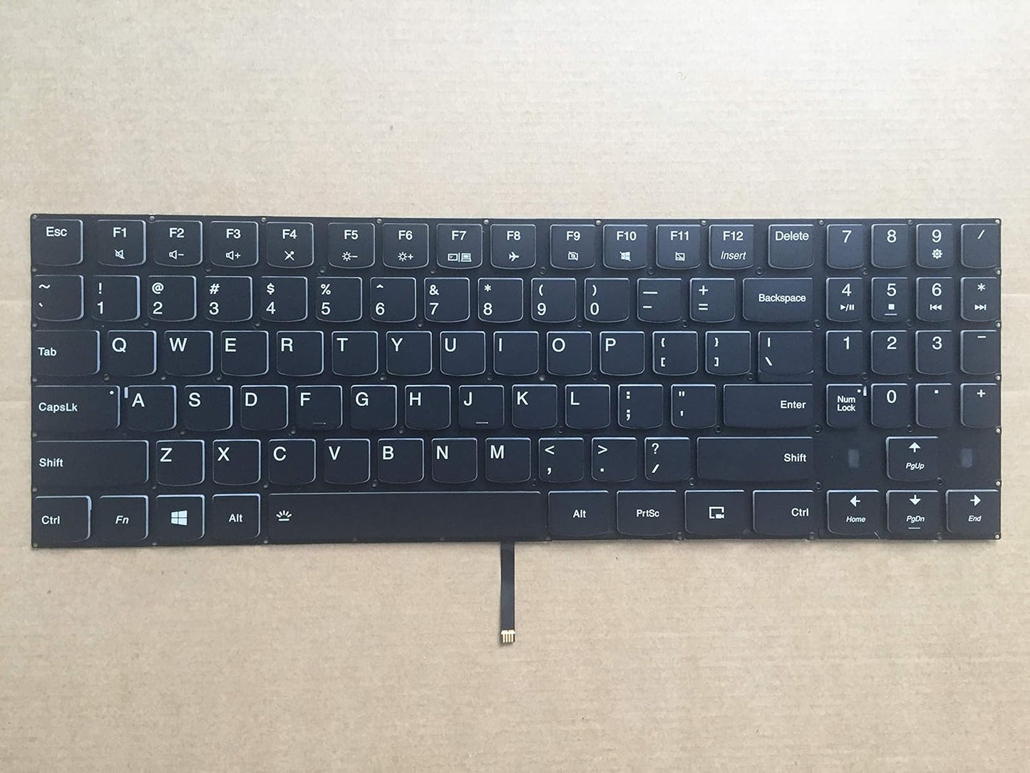 Original New Lenovo Legion Y530 Black Backlit Gaming Keyboard