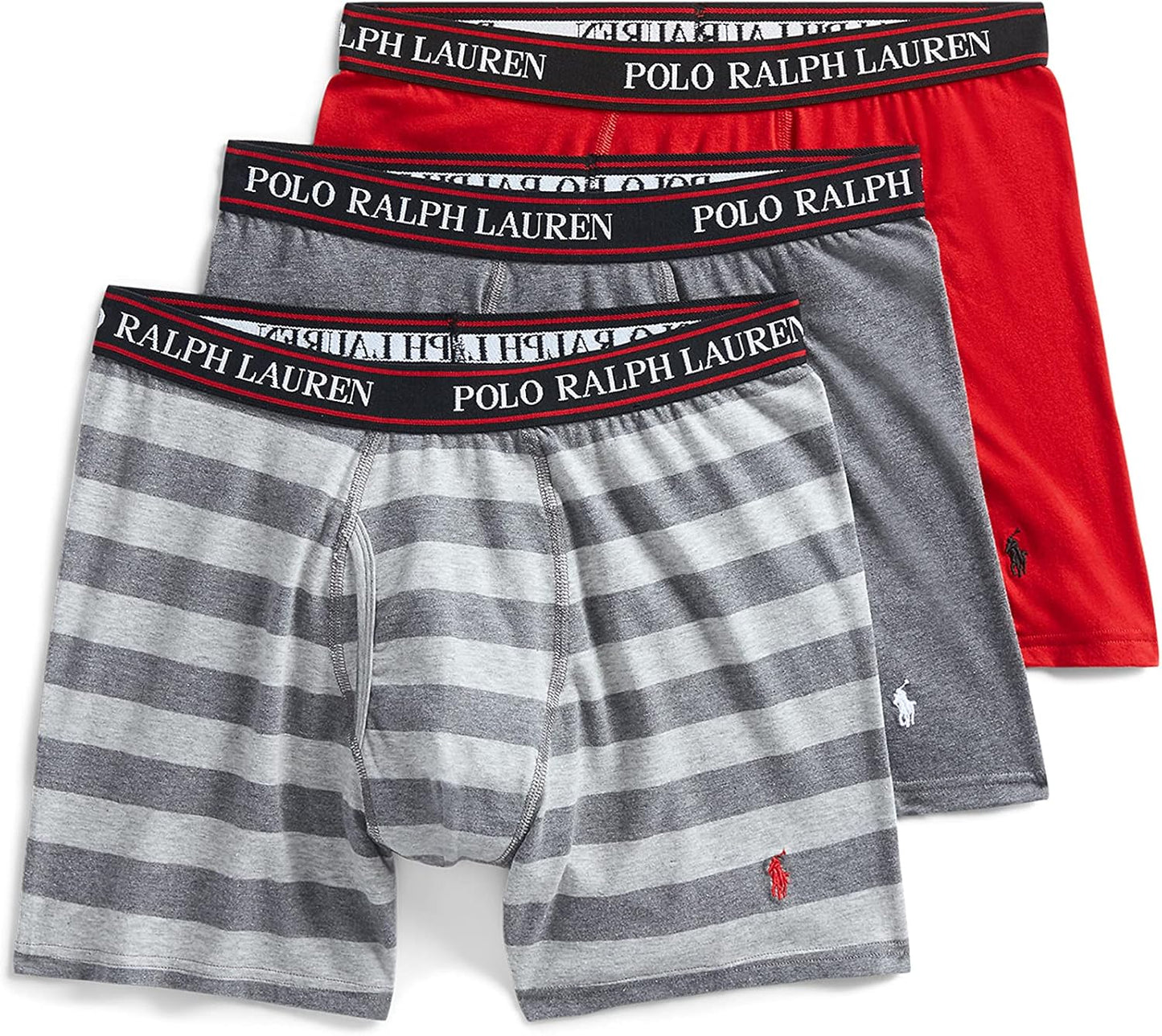 POLO Men's Stretch Classic Fit Boxer Briefs for Ultimate Comfort