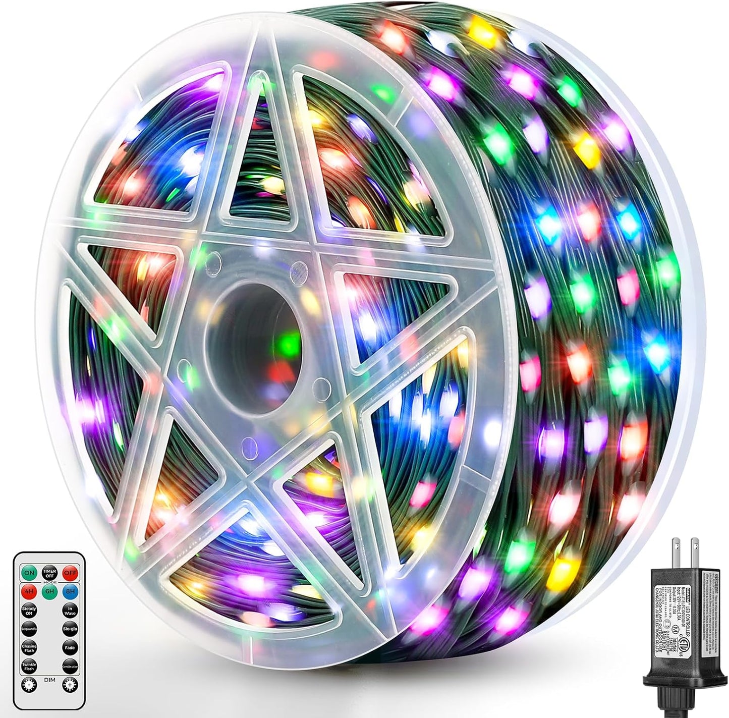 Brightever Christmas Lights 1100 LED 360FT for Outdoor Decor