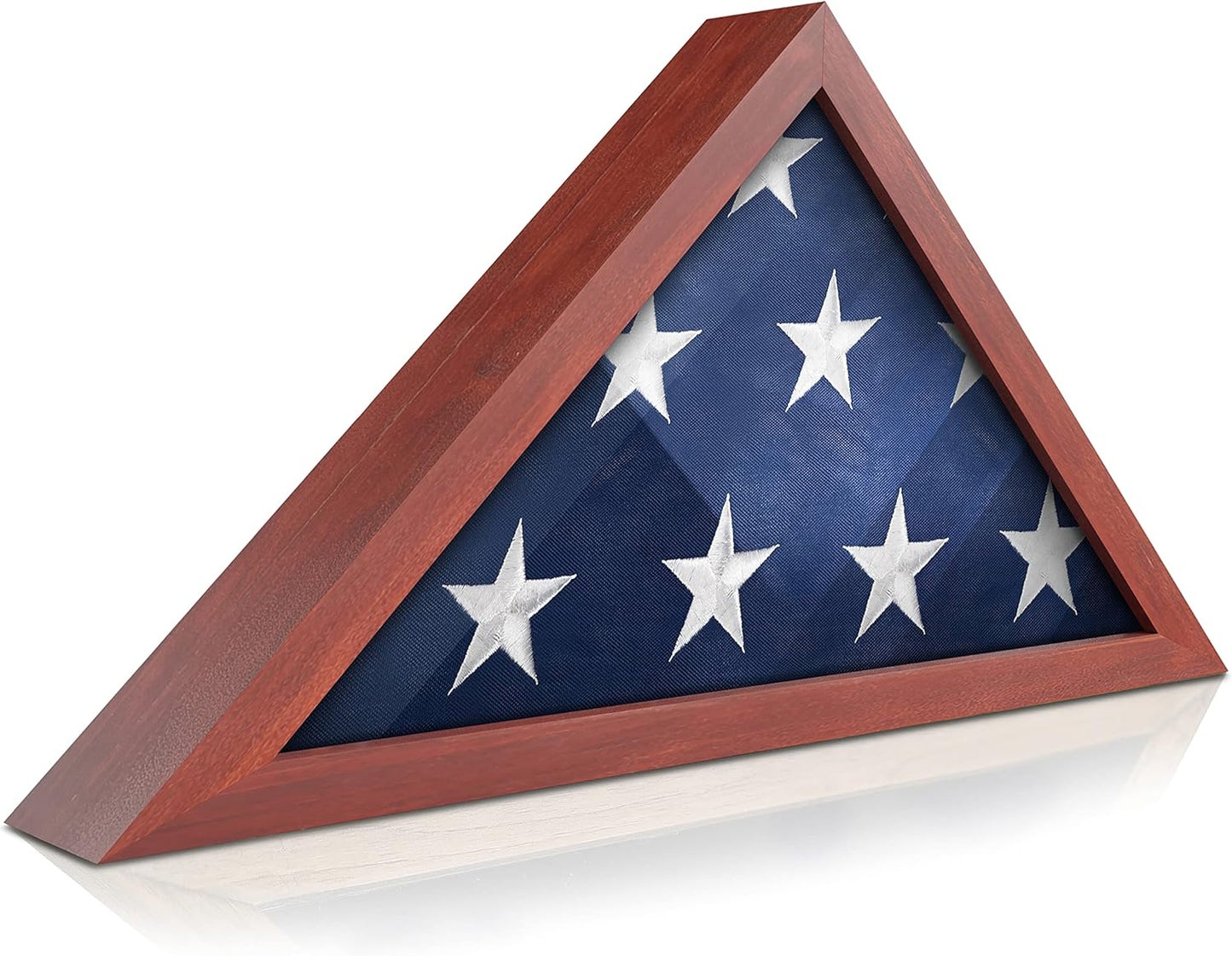 HBCY Creations Flag Display Case for 5ft x 9.5ft American Flags