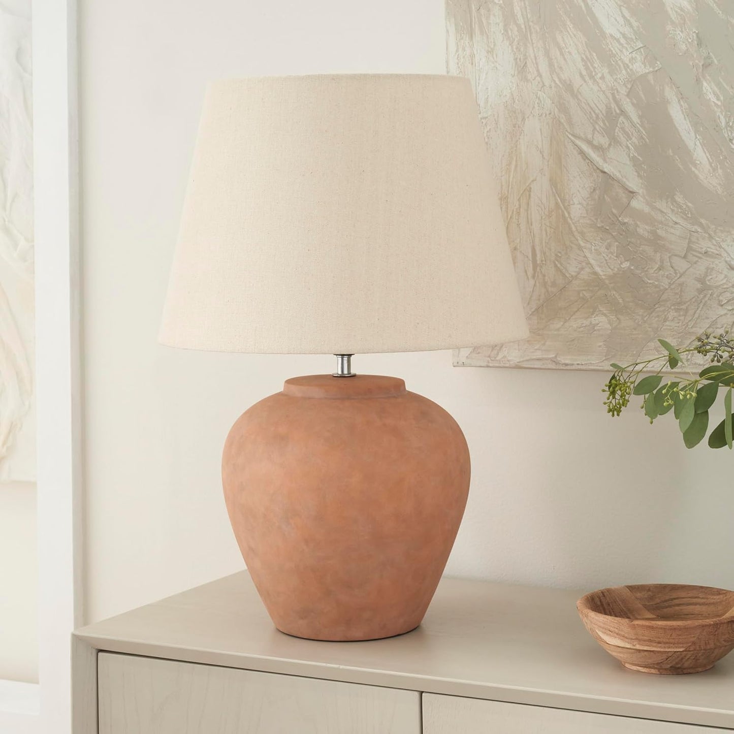Nourison Home Rustic Terracotta Ceramic Pot Table Lamp Review
