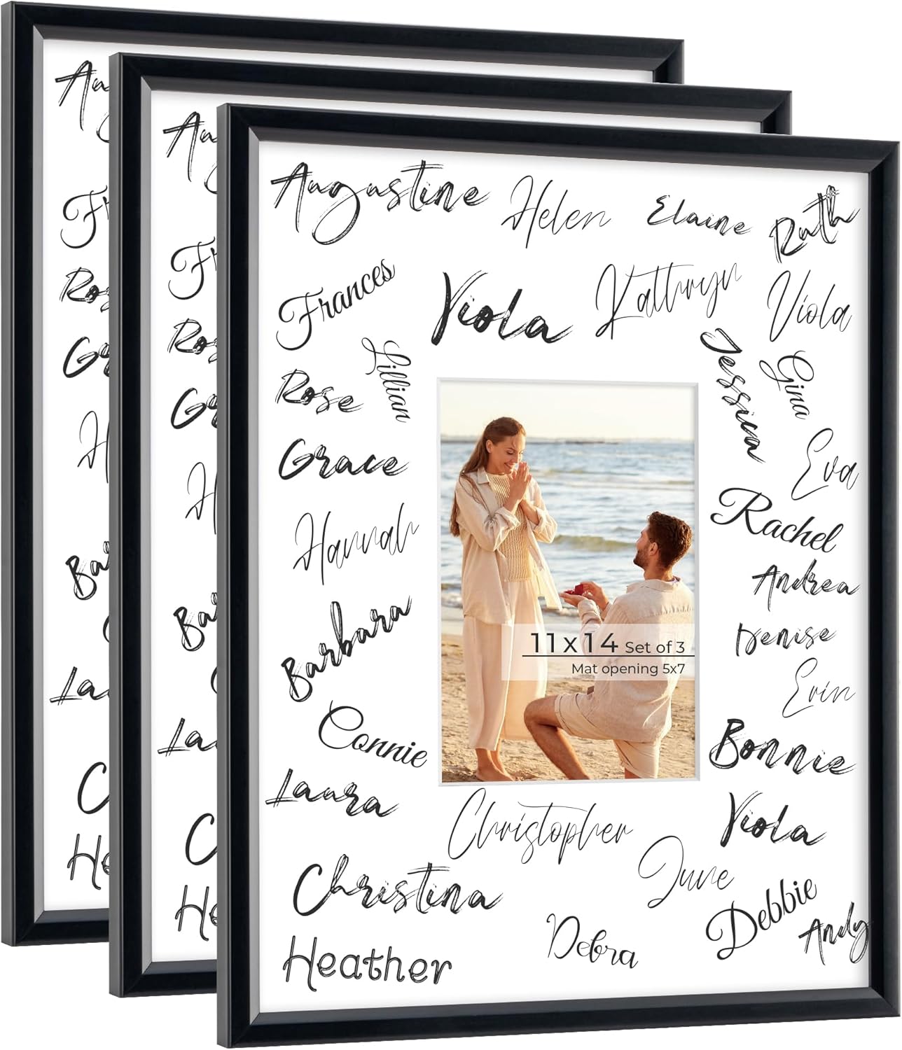 Versatile Signature Picture Frame for Weddings and Celebrations