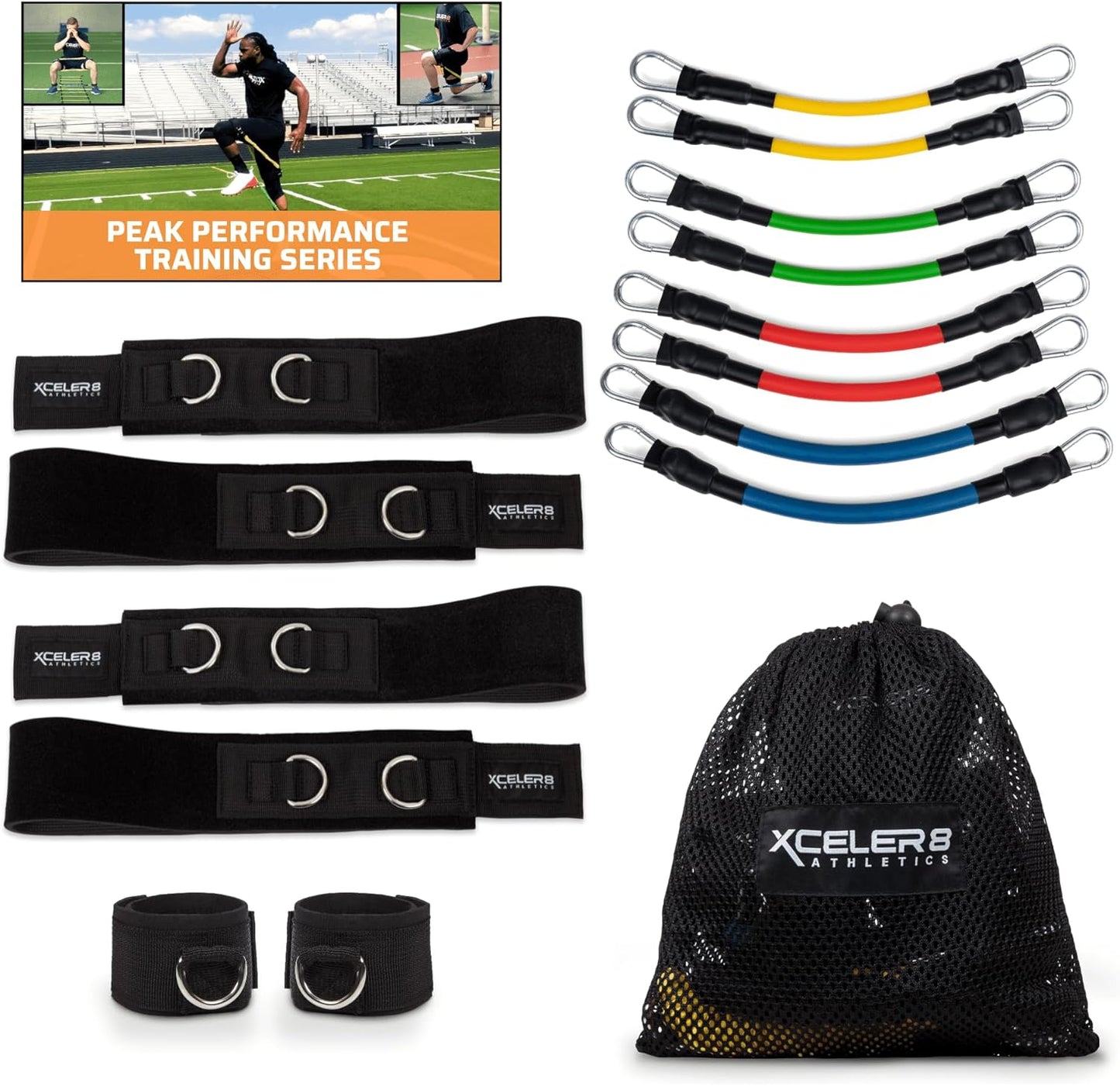 XCELER8 Bands for Speed and Agility Training in All Sports