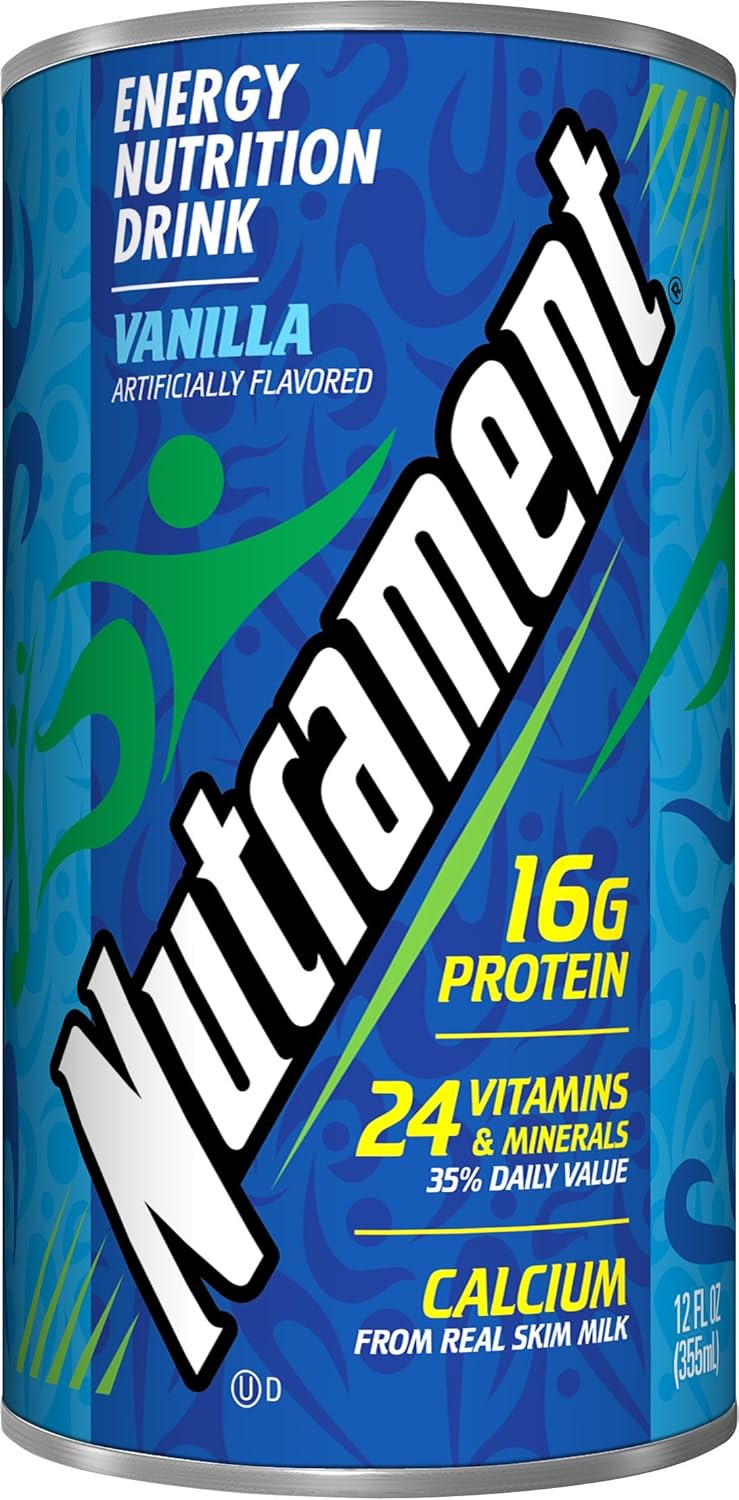 Nutrament Nutritional Drink Vanilla for Meal Replacement and More
