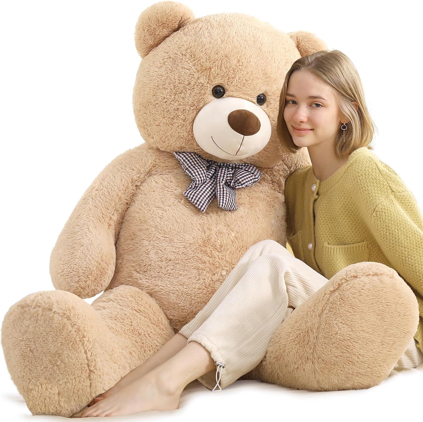 Giant Teddy Bear Plush Stuffed Animal for Kids and Girlfriends