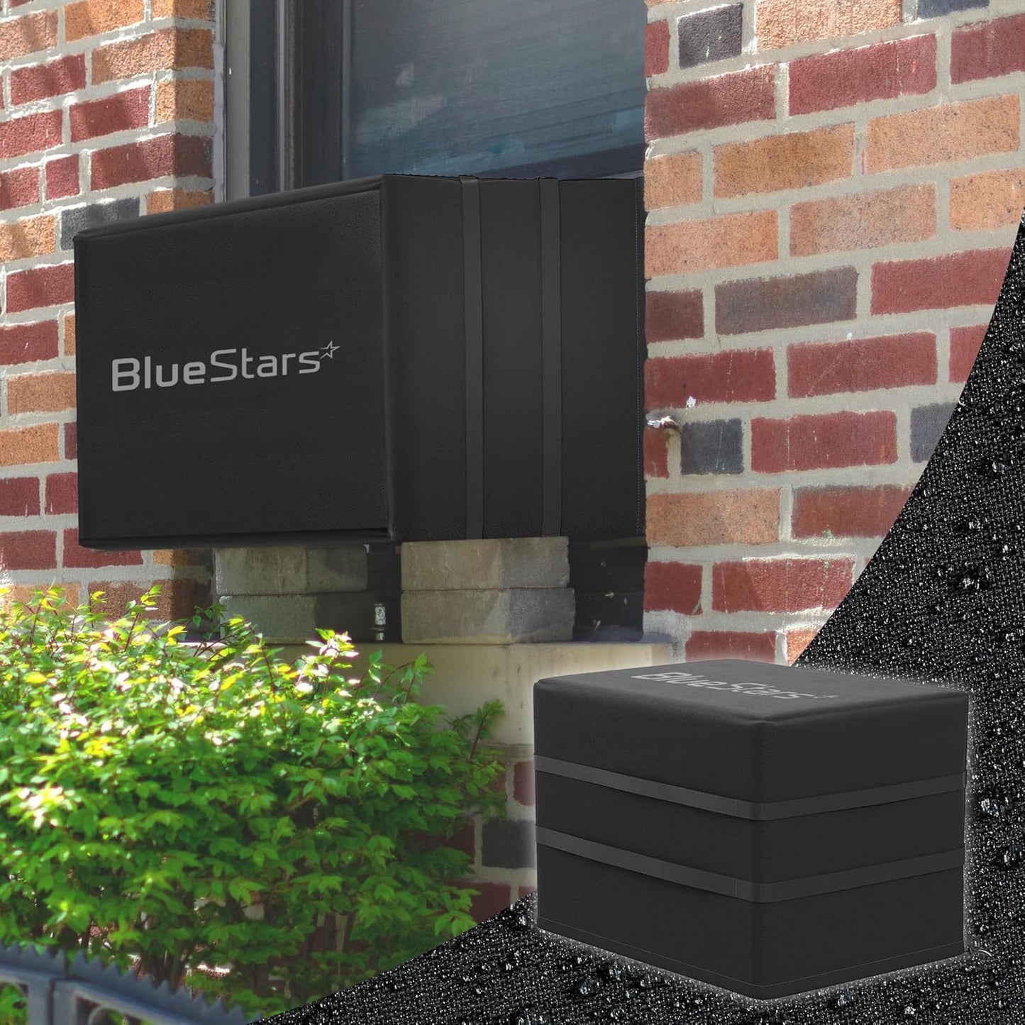 BlueStars Heavy Duty 21.5 Window AC Cover - Dust & Water-Proof