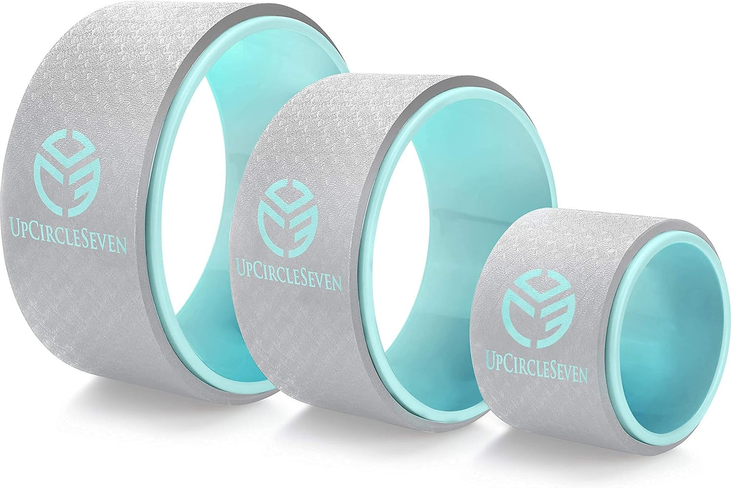 UpCircleSeven Yoga Wheel Set - Pain-Relief Trio