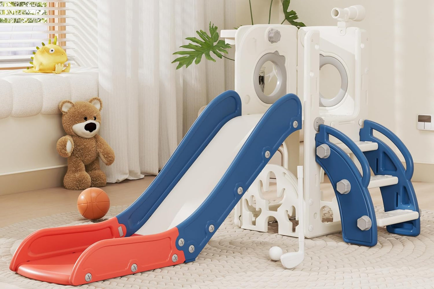 67i Toddler Slide for Kids - Safe Indoor/Outdoor Fun Equipment