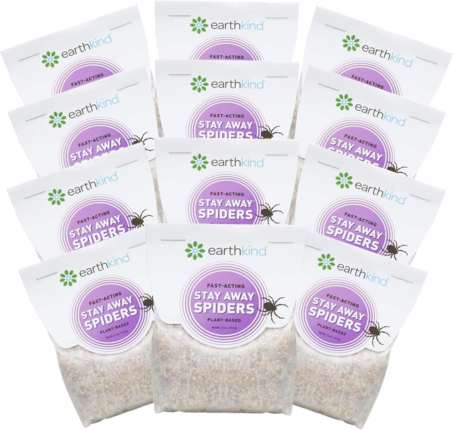 Stay Away Spiders Deterrent Pouches for Indoor Use - 12-Pack