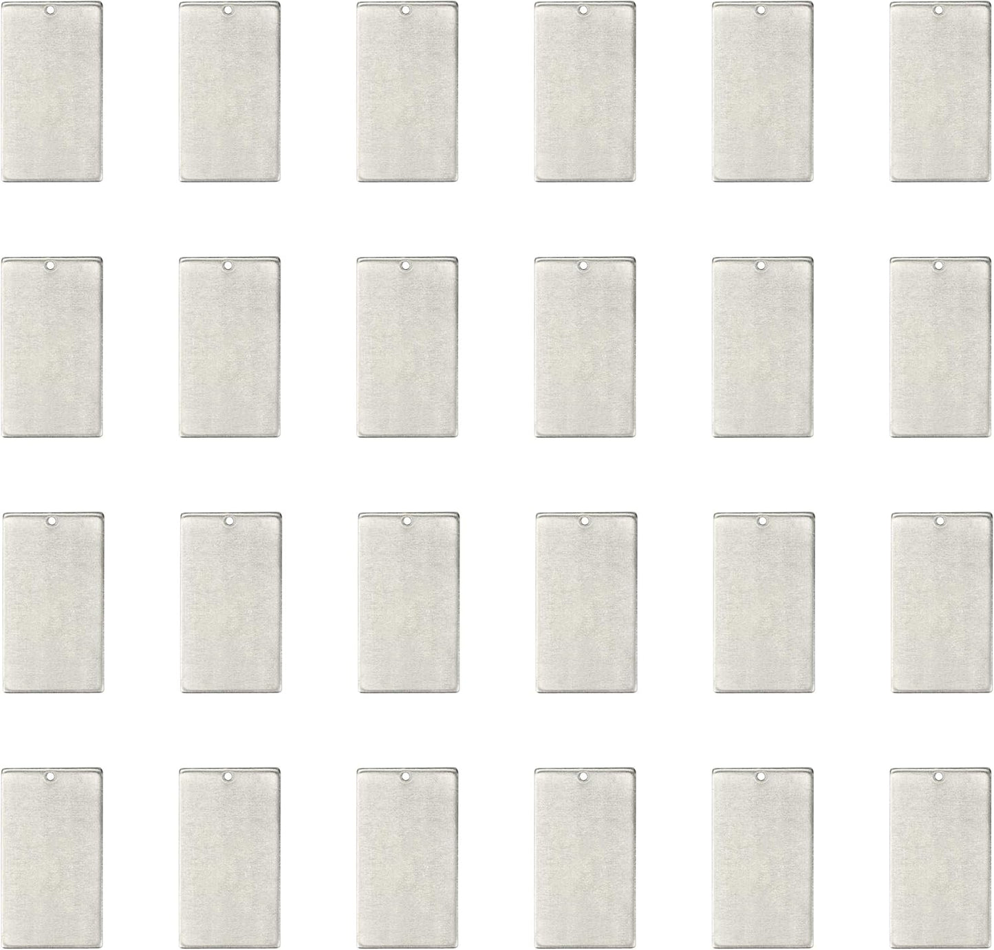ImpressArt Premium Metal Stamping Rectangle Blanks for Jewelry