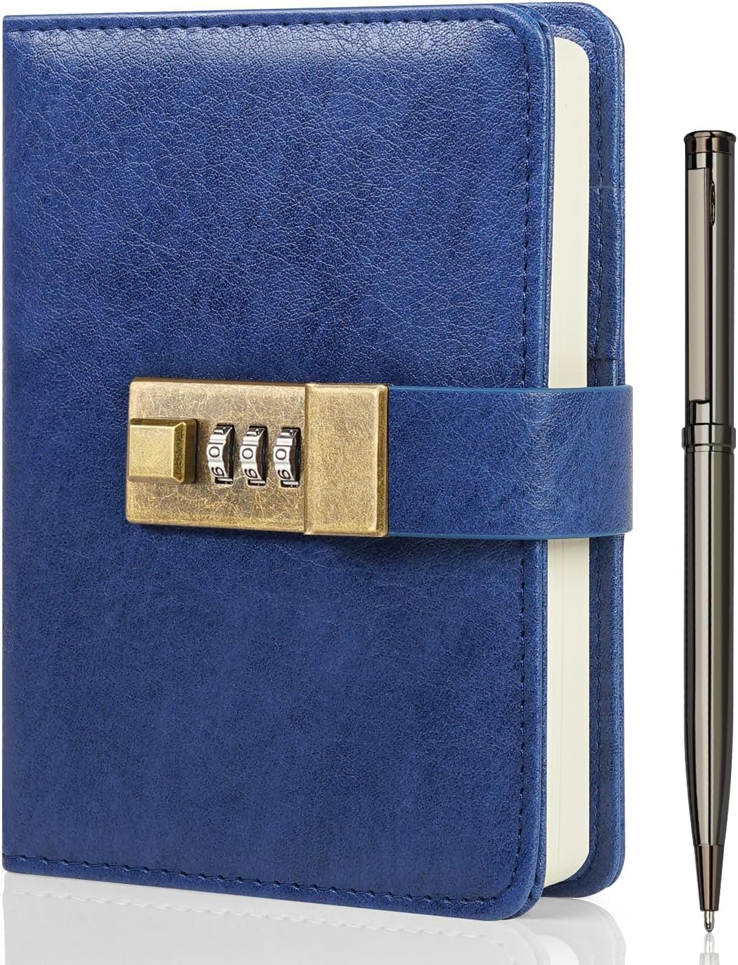 WEMATE Lock Journal: Secure 240-Page A6 Diary