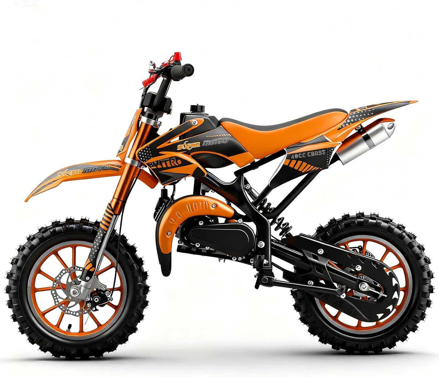 50cc Kids Dirt Bike for Ages 5-17 with Safety Features
