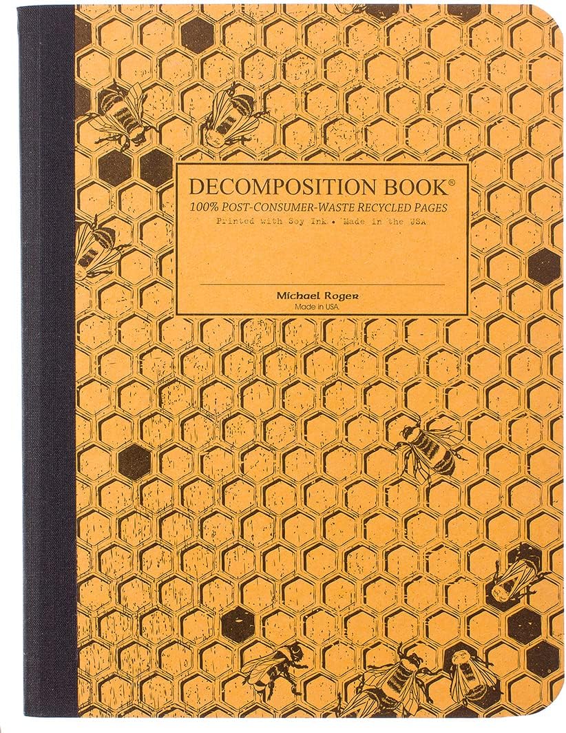 Eco-Friendly College Ruled Notebook - 160 Lined Pages - USA Made